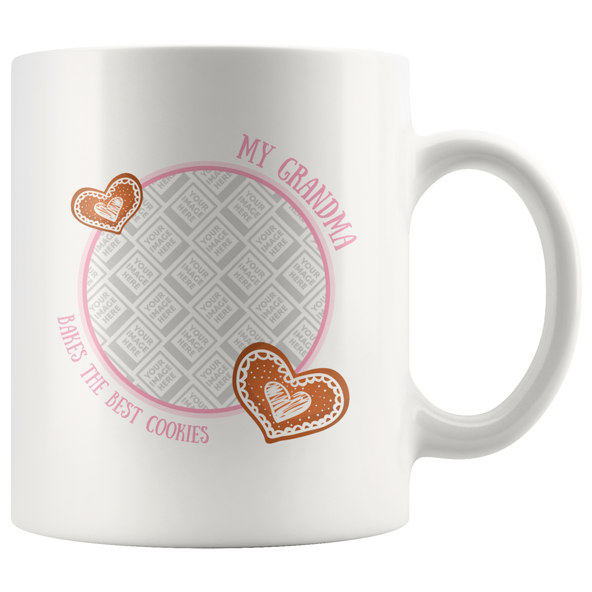 My Grandma Bakes the Best Cookies Personalized Mug