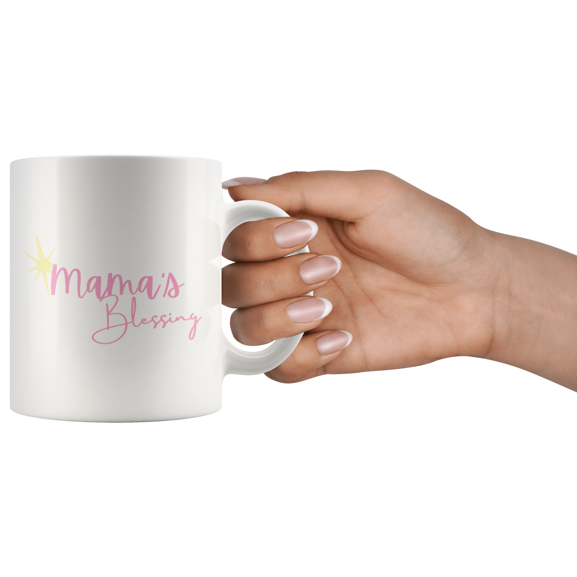 Mama's Blessing and Blessed Mama Cute Mug Combo
