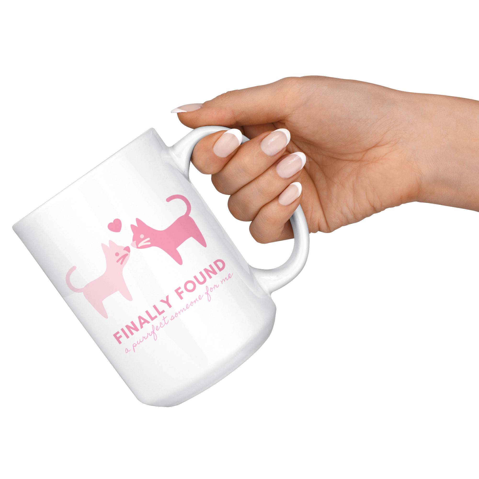 Finally Found the Purrfect Someone For Me Couple Mug