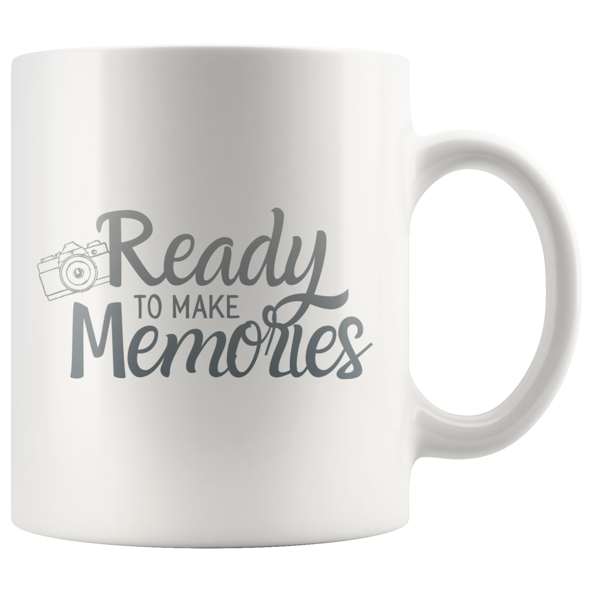 Ready to Make Memories Camera Matching Mug Set