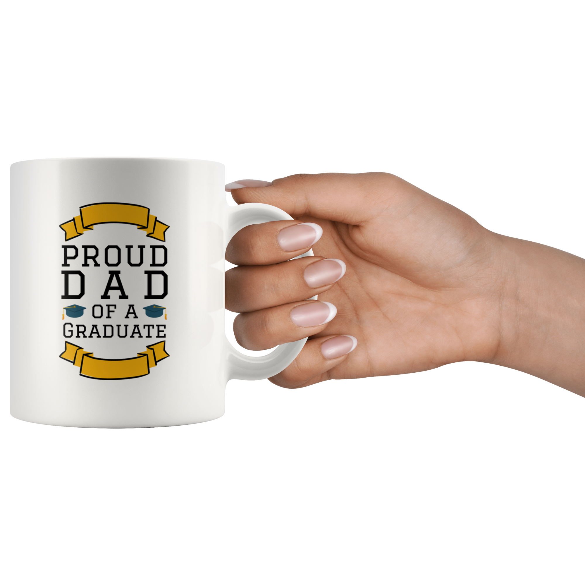 Proud Mom & Dad of a Graduate Mug Set Combo