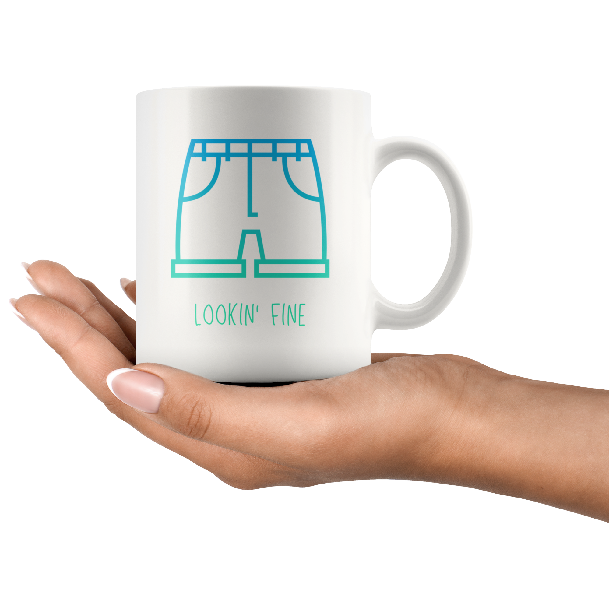 Lookin' Good Lookin' Fine Vacation Matching Mug Set