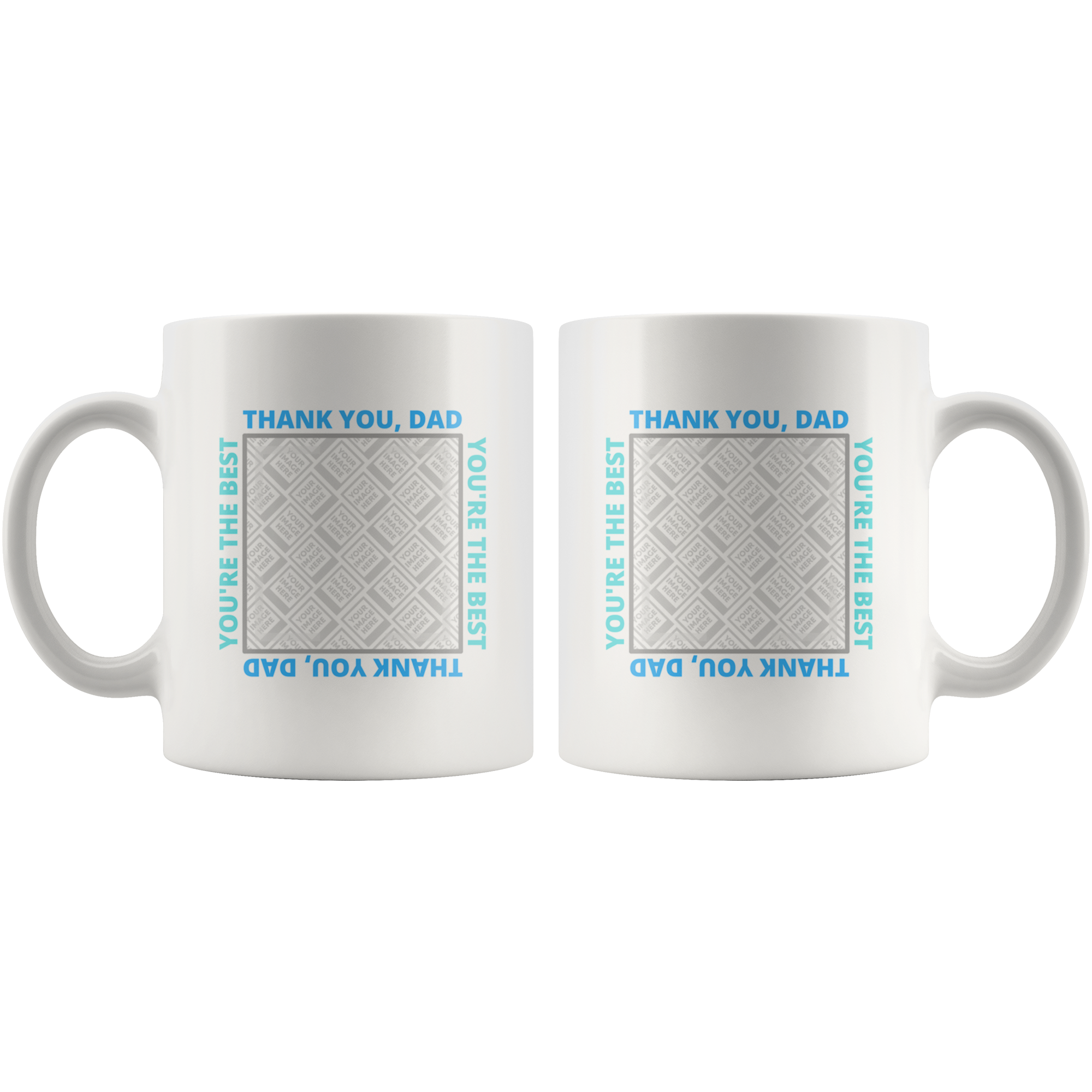 Thank You, Dad You're the Best Personalized Mug