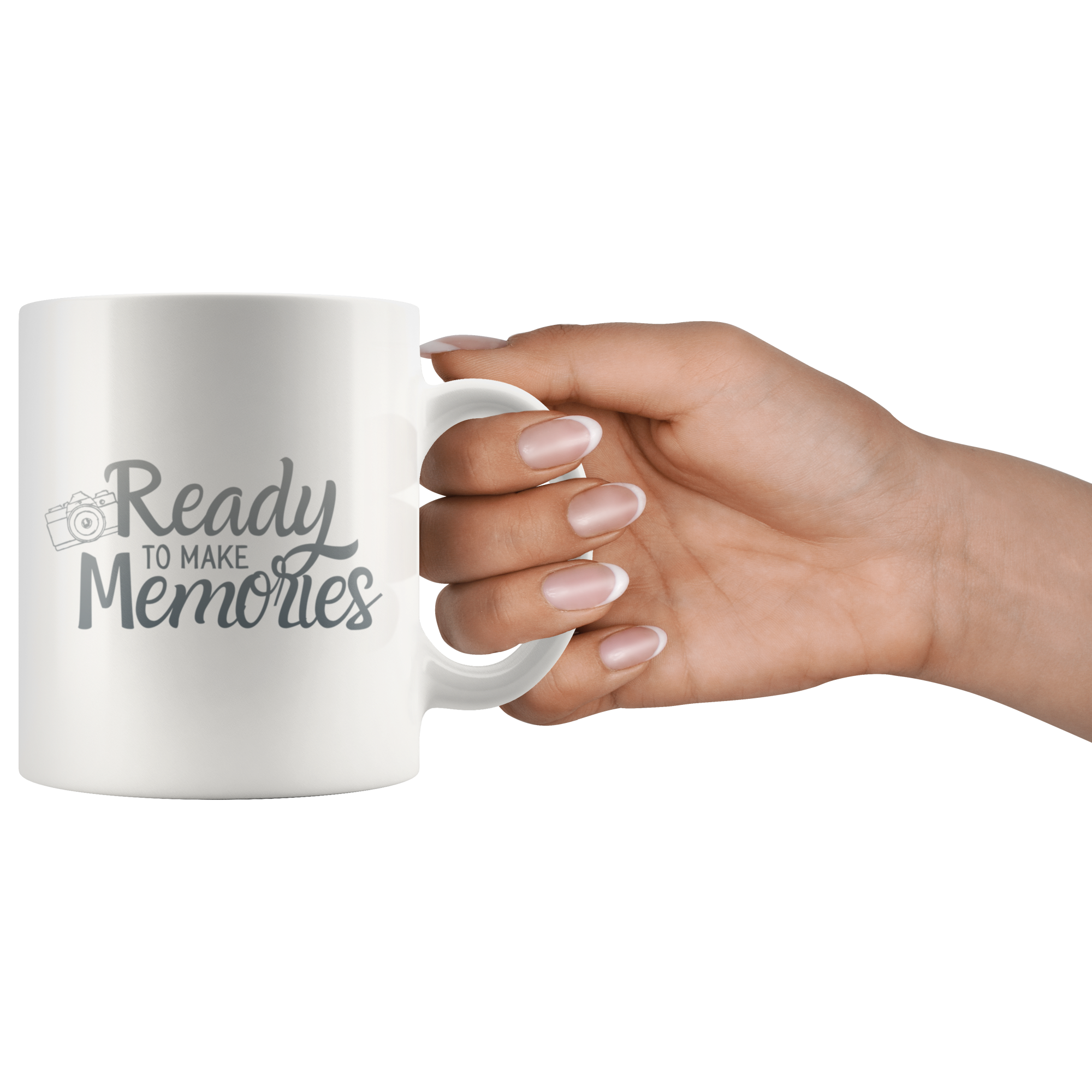 Ready to Make Memories Camera Matching Mug Set