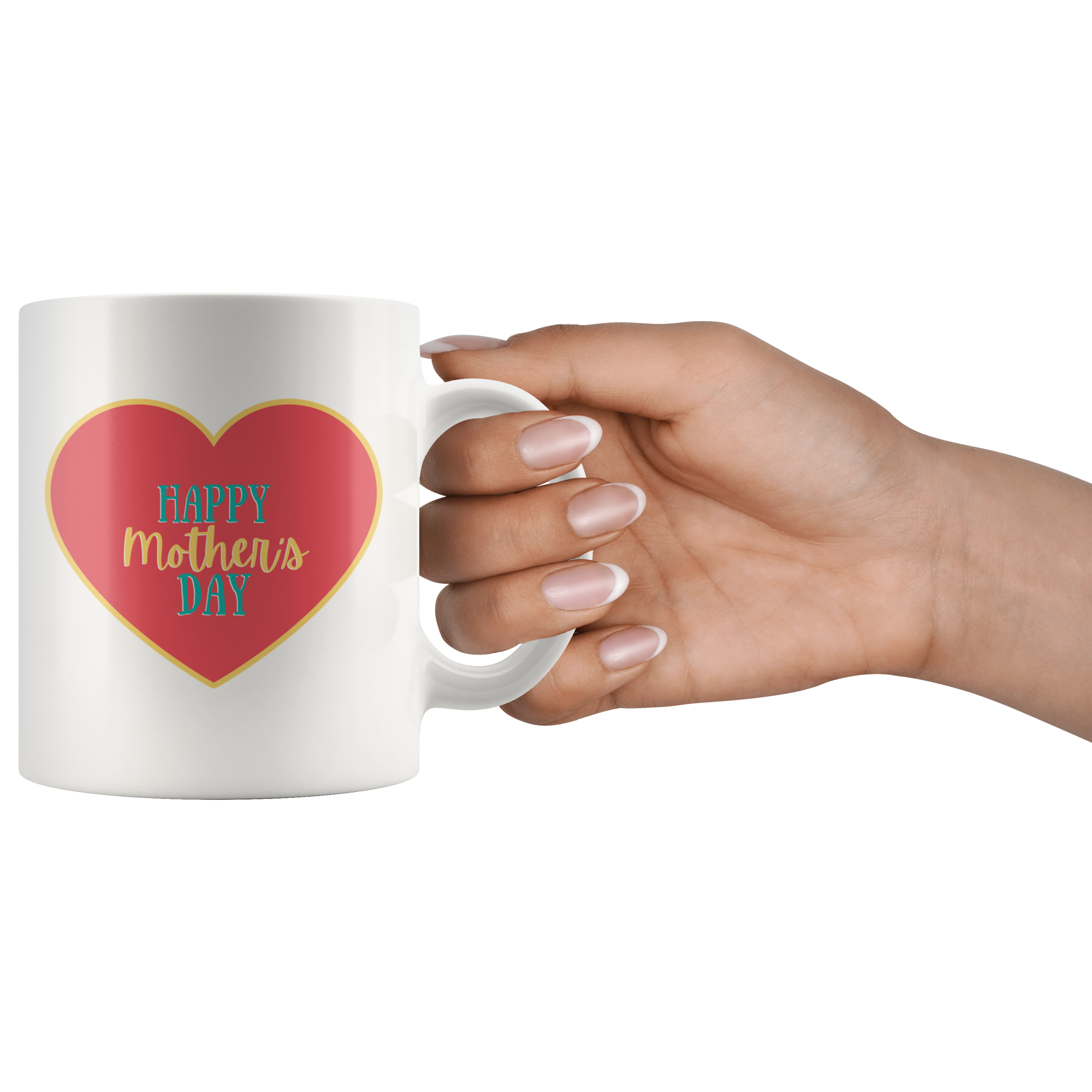 Love You Happy Mother's Day Mommy & Me Mug Set