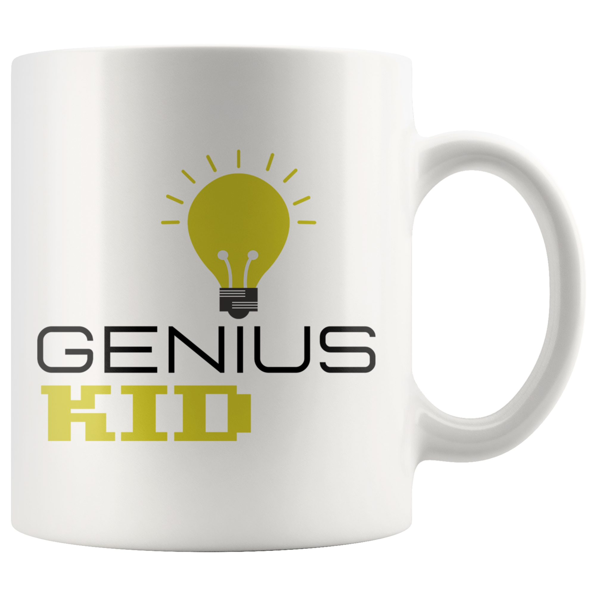 Genius Mom & Genius Kid 11oz+15oz Mug Set