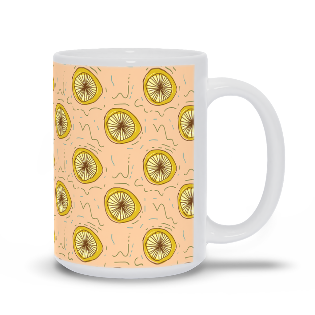 Lemon Squeeze Pet Bowl & Matching Mug