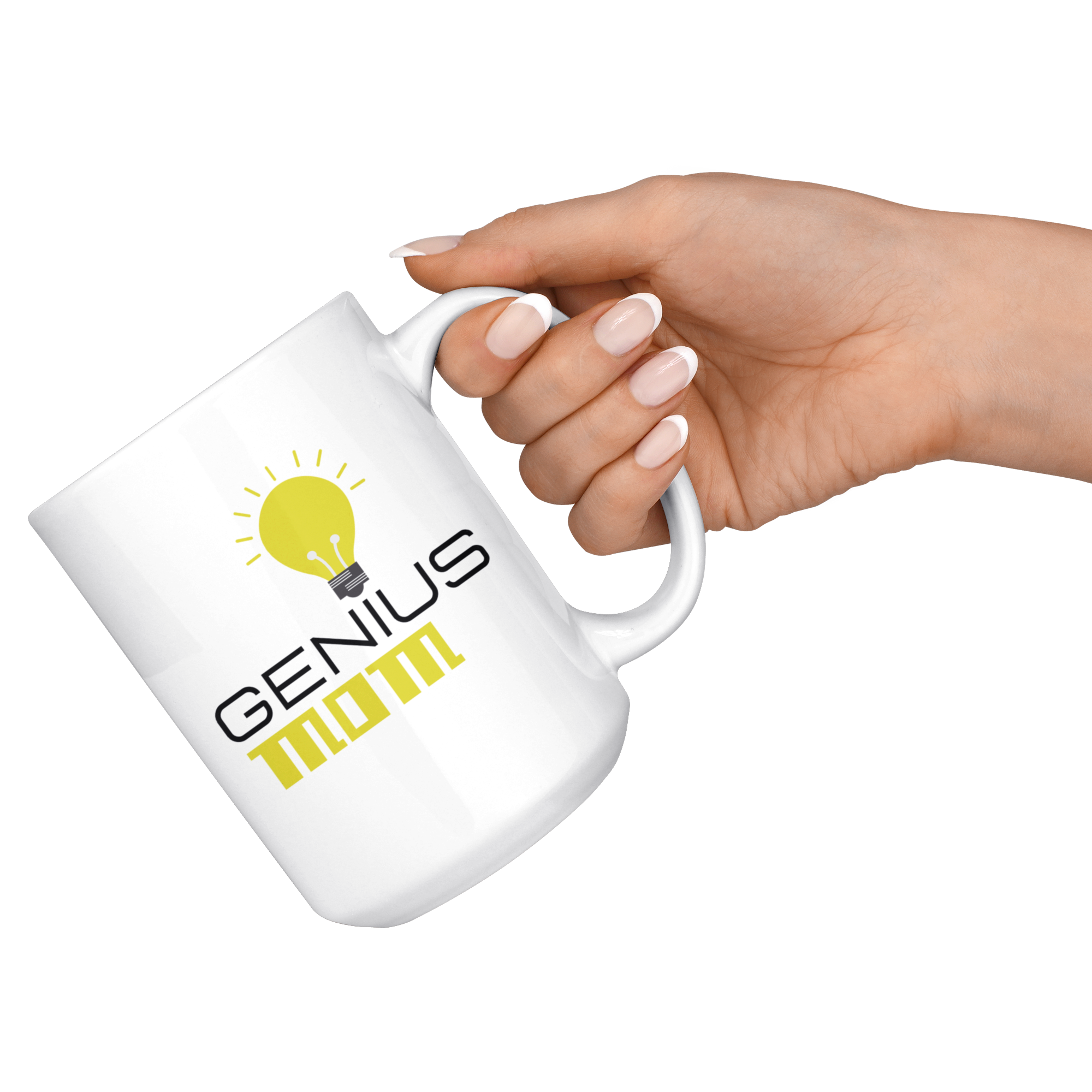 Genius Mom & Genius Kid 11oz+15oz Mug Set