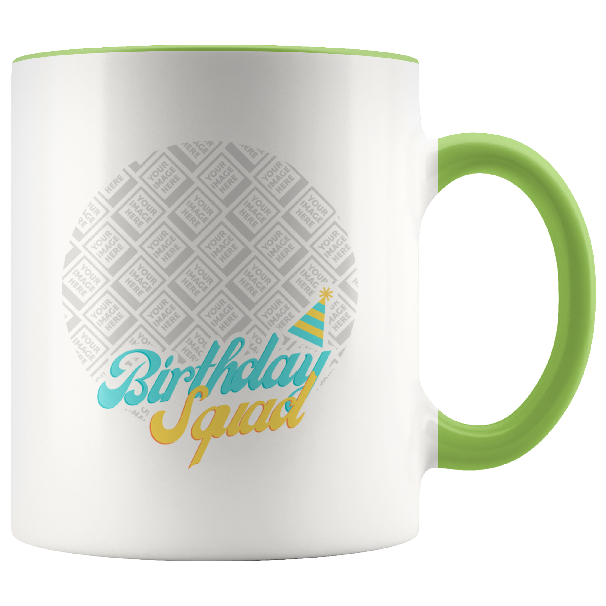 Birthday Squad Celebration Team Personalized Mug