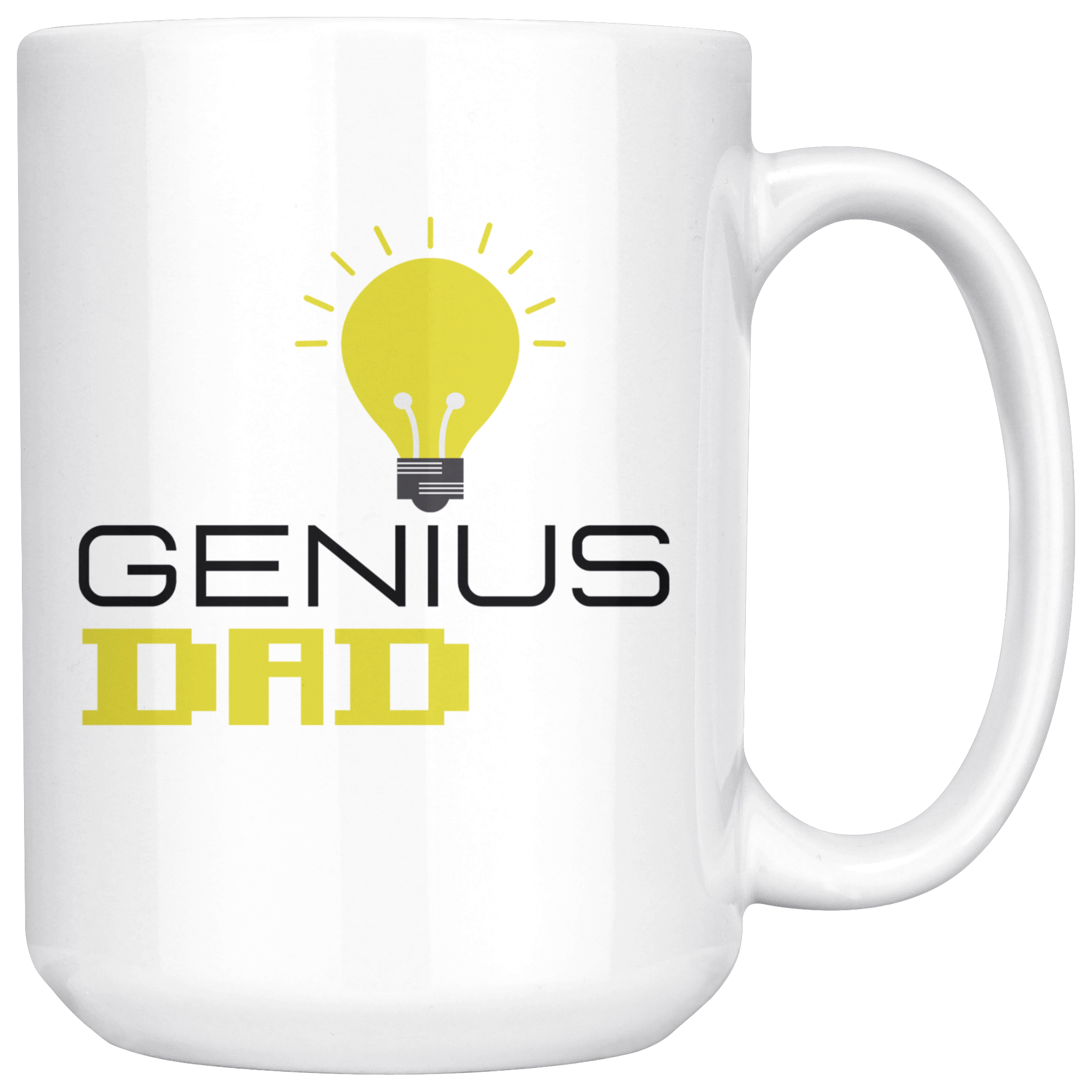 Genius Dad & Genius Kid 11oz+15oz Mug Set