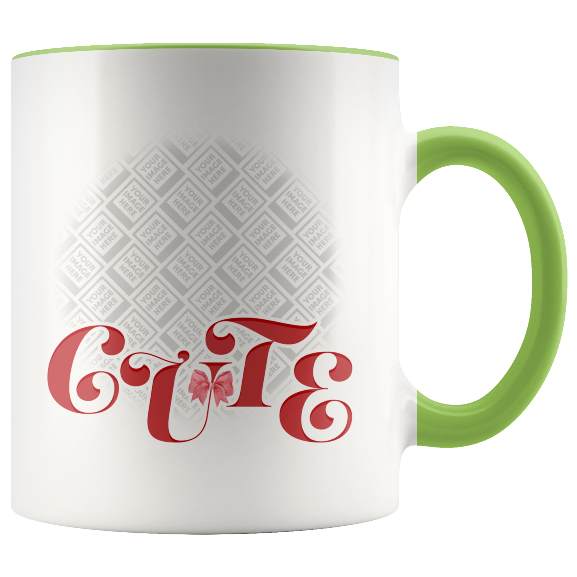 Cute with Ribbon Personalized Mug