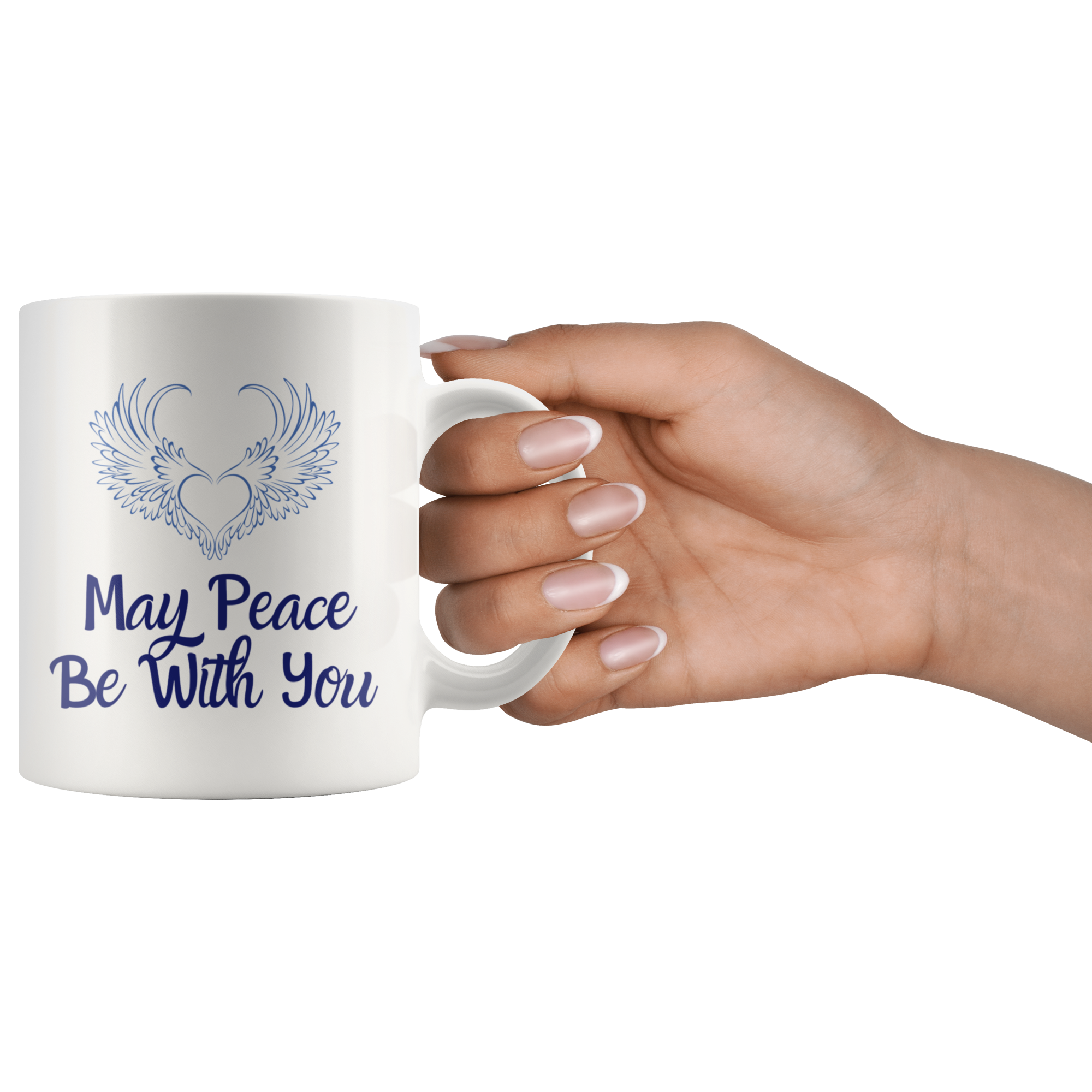 May Peace Be With You Wings Mug Set