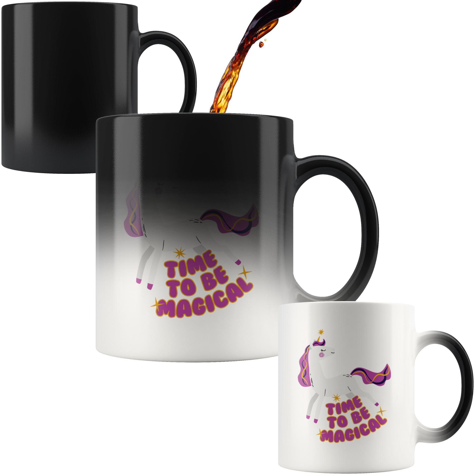 Time to be Magical Unicorn Mug Set