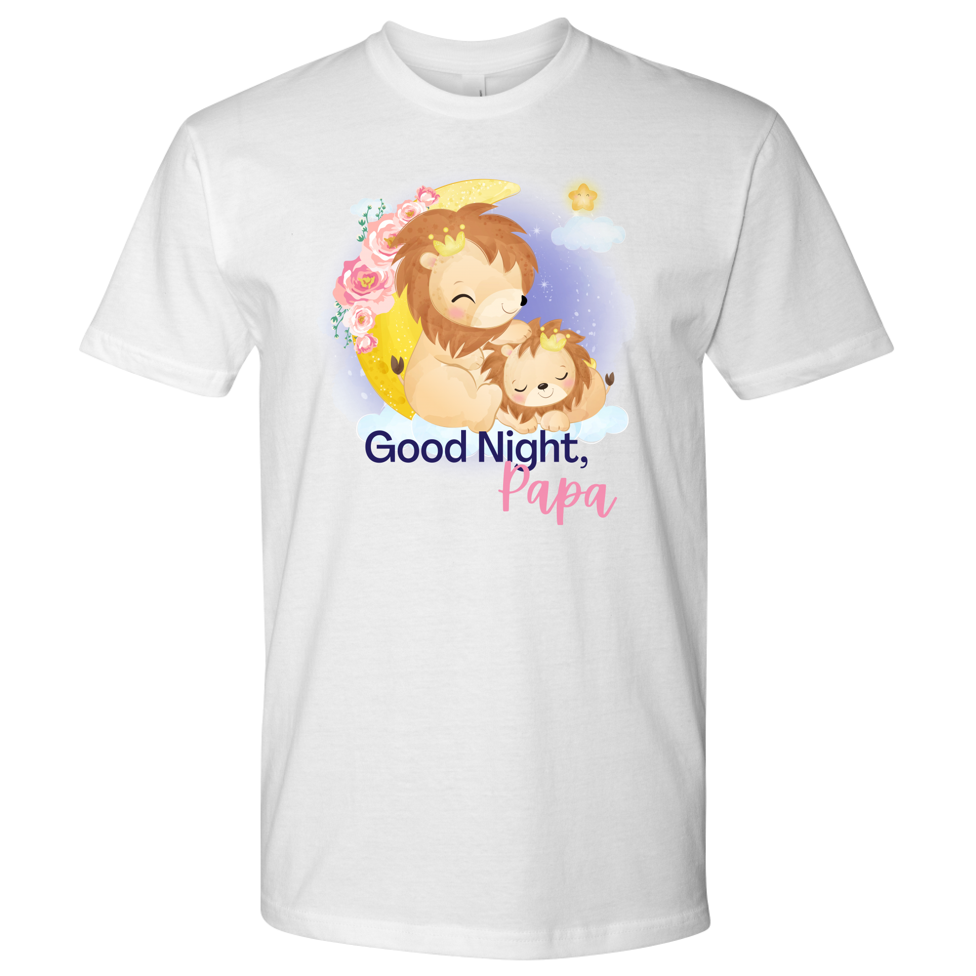 Good Night, Papa Good Night Pumpkin Cute Lion Pajama Shirts