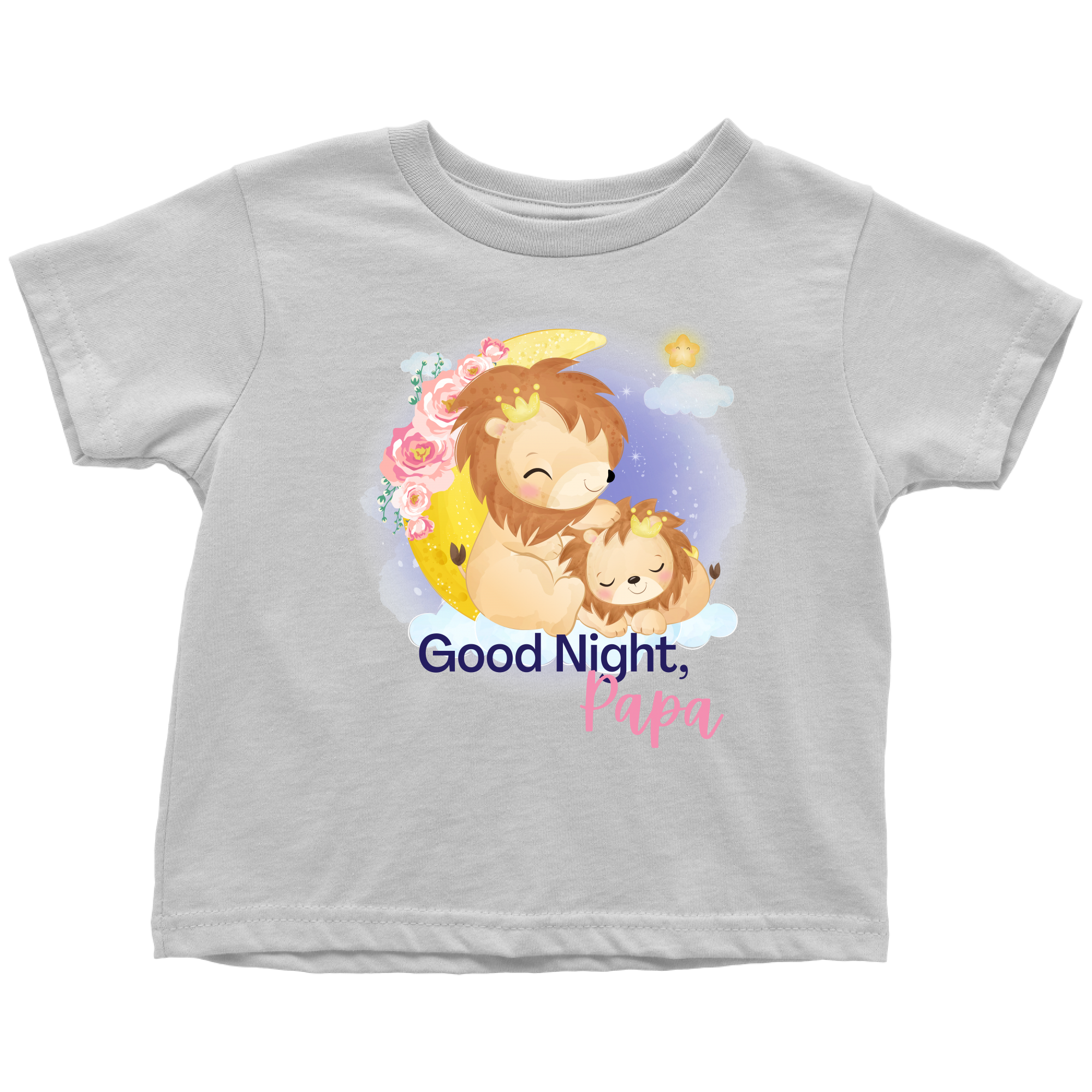 Good Night, Papa Good Night Pumpkin Cute Lion Pajama Shirts