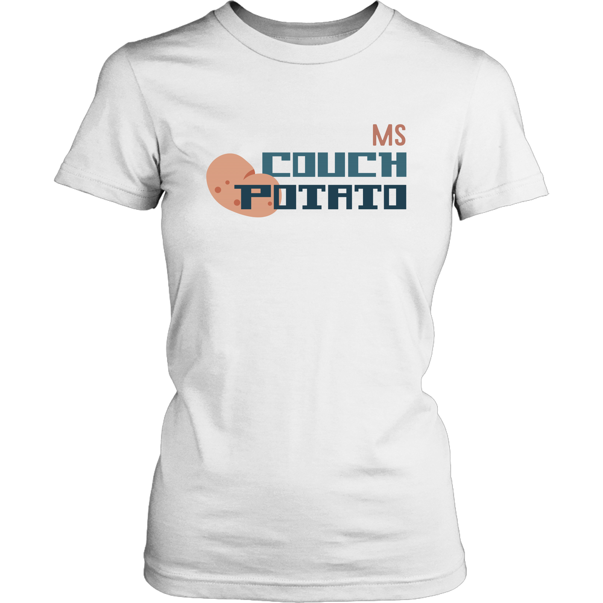 Mr & Ms Couch Potato Couples Shirt Set