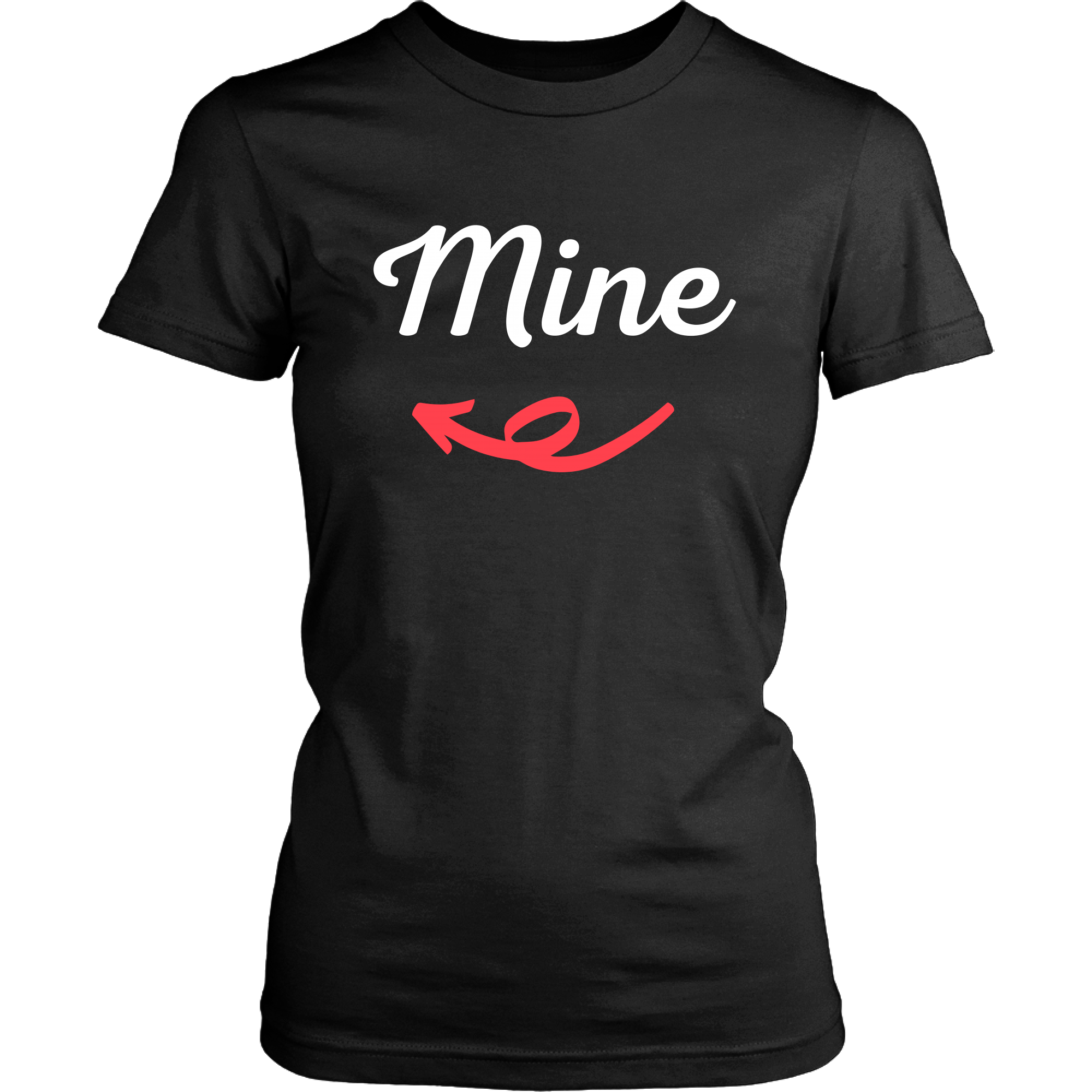 Mine Cute Couple T-Shirt Combo Set