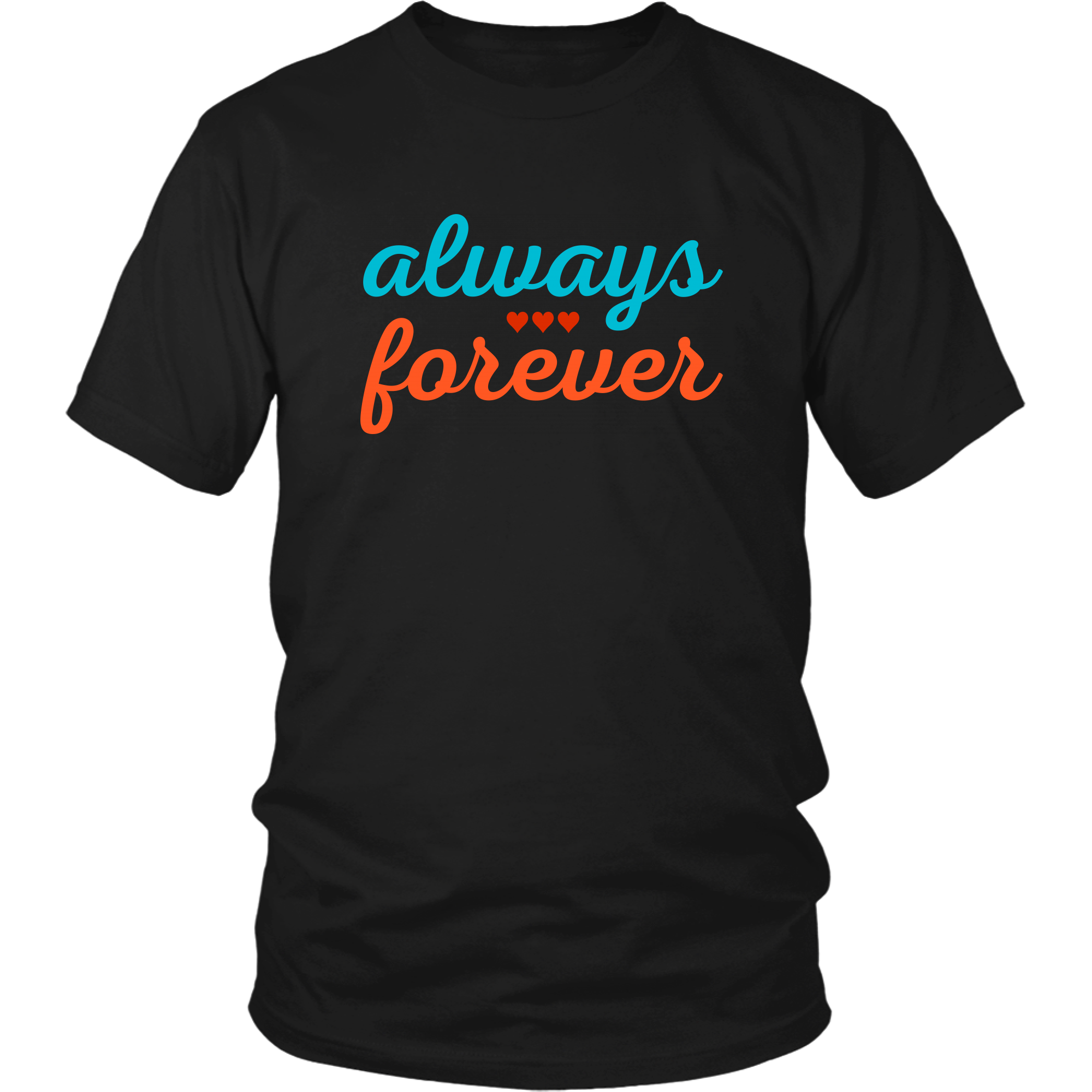 Always Forever and Forever Always Couples T-Shirt Set Combo