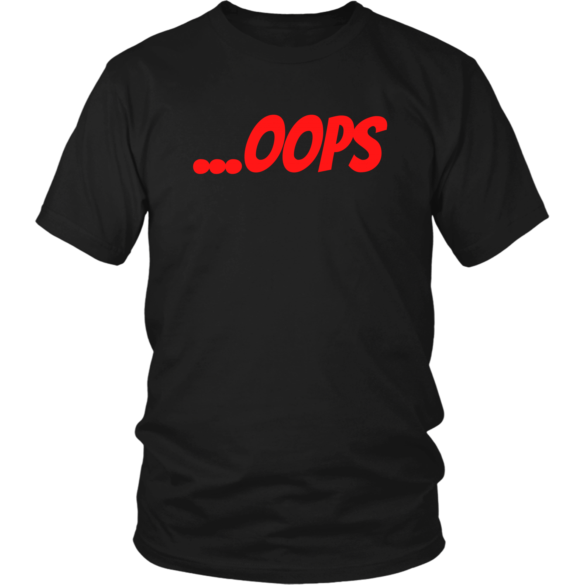 Don't Do It... Oops Funny Couple T-Shirt Set Combo