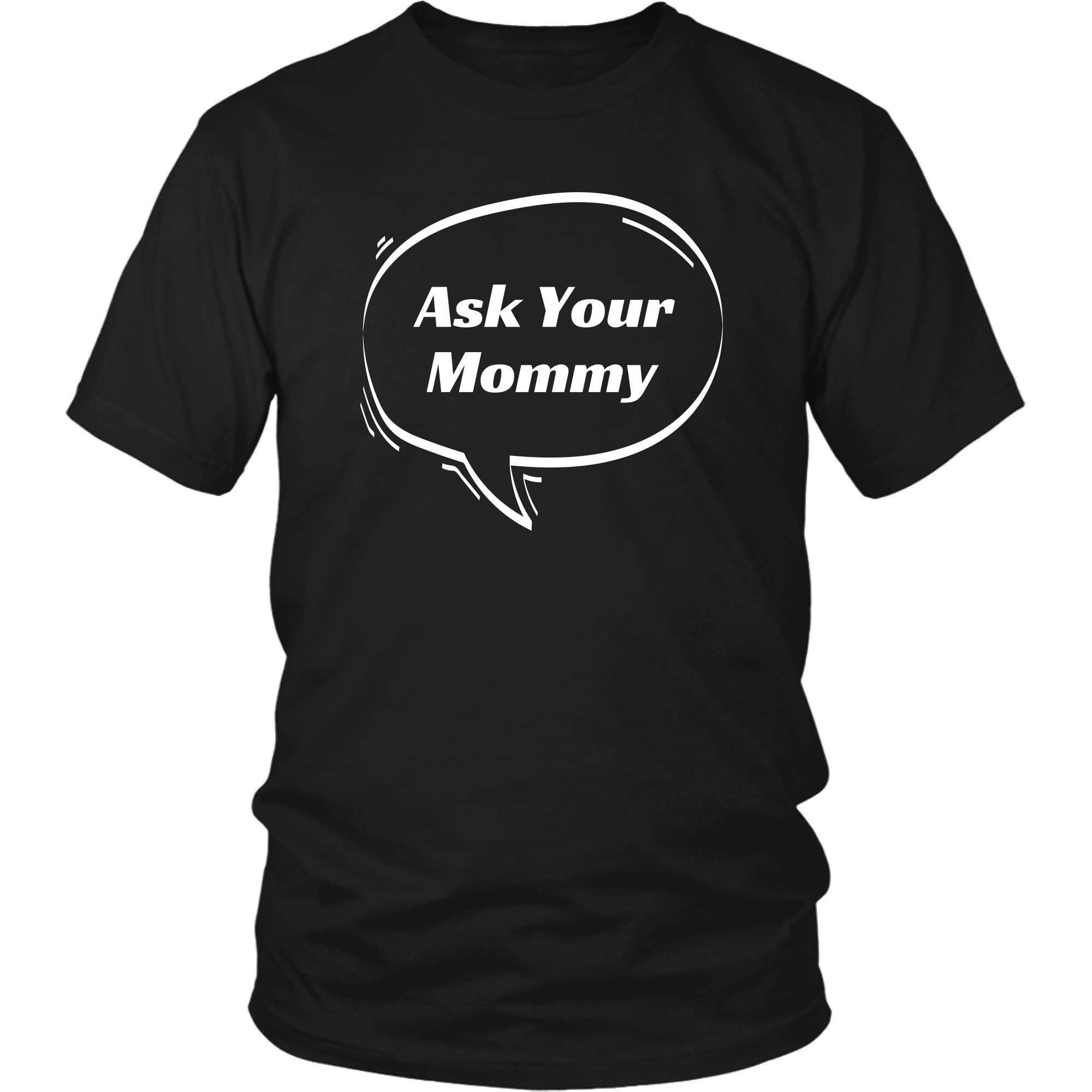 Ask Your Mommy Ask Your Daddy Funny Parent T-Shirt Set Combo