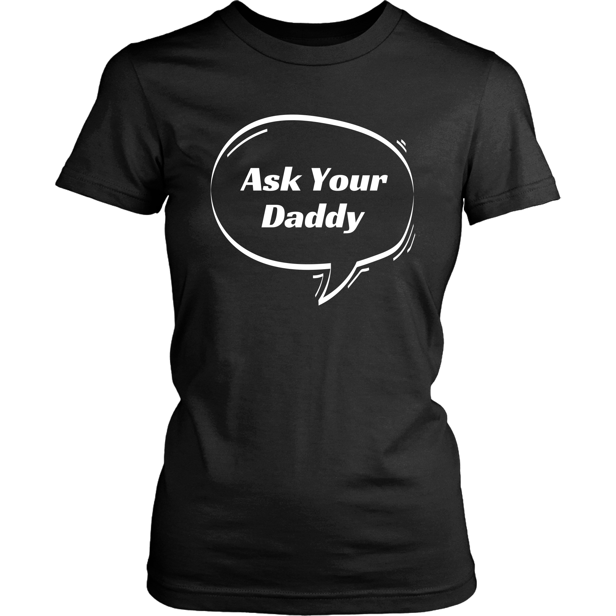 Ask Your Mommy Ask Your Daddy Funny Parent T-Shirt Set Combo