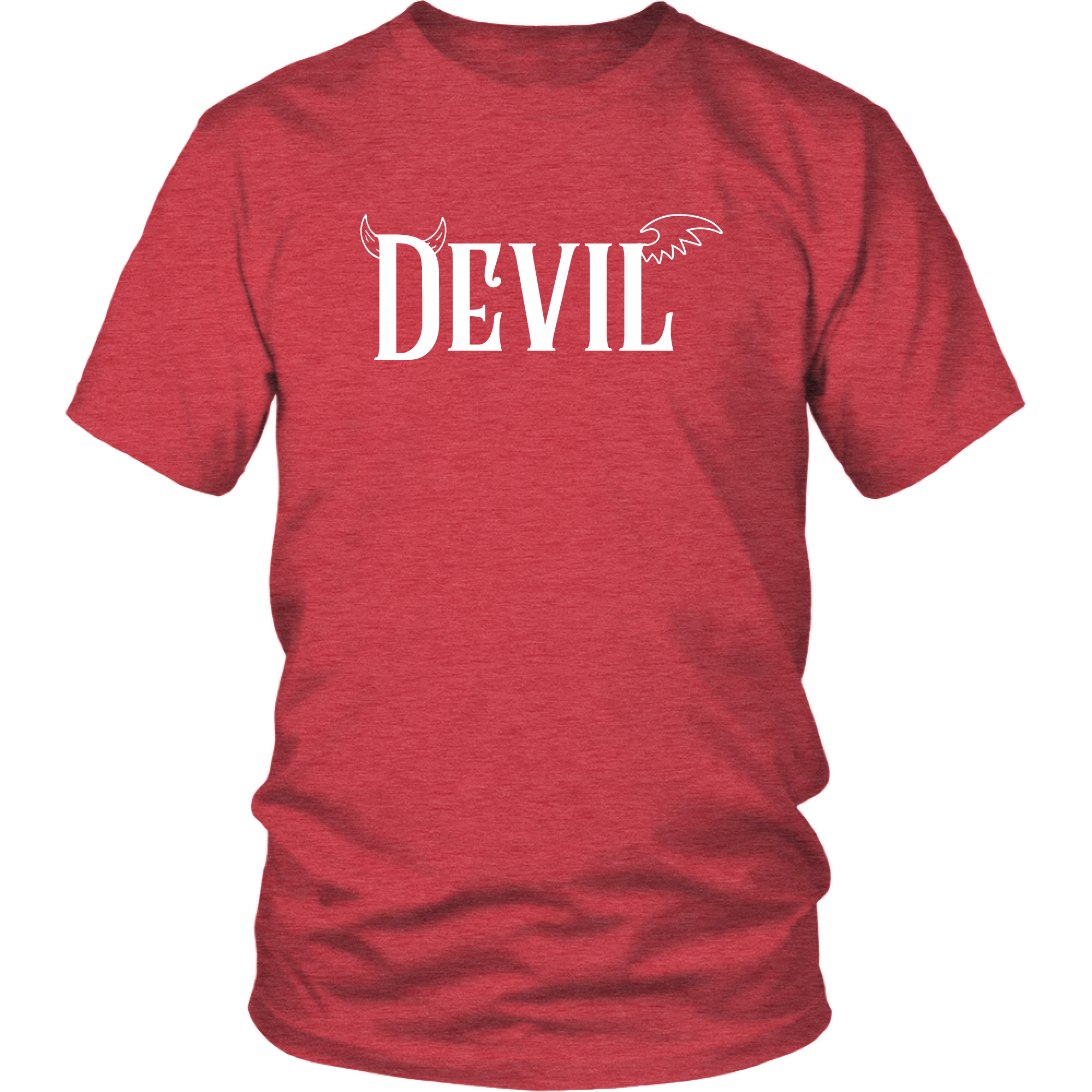Angel & Devil Couple T-Shirt Set Combo
