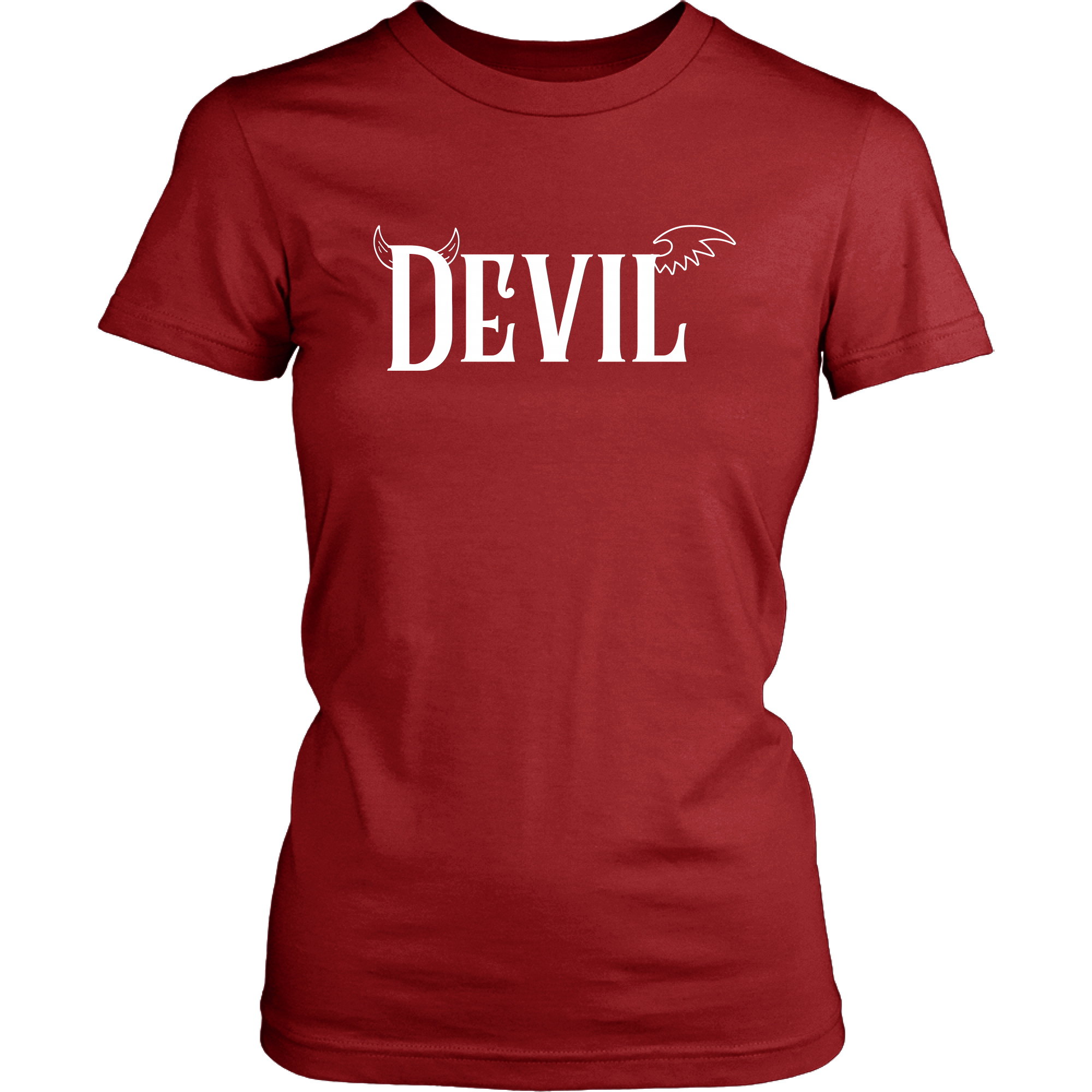 Devil ♀ & Angel ♂ Couple T-Shirt Set Combo