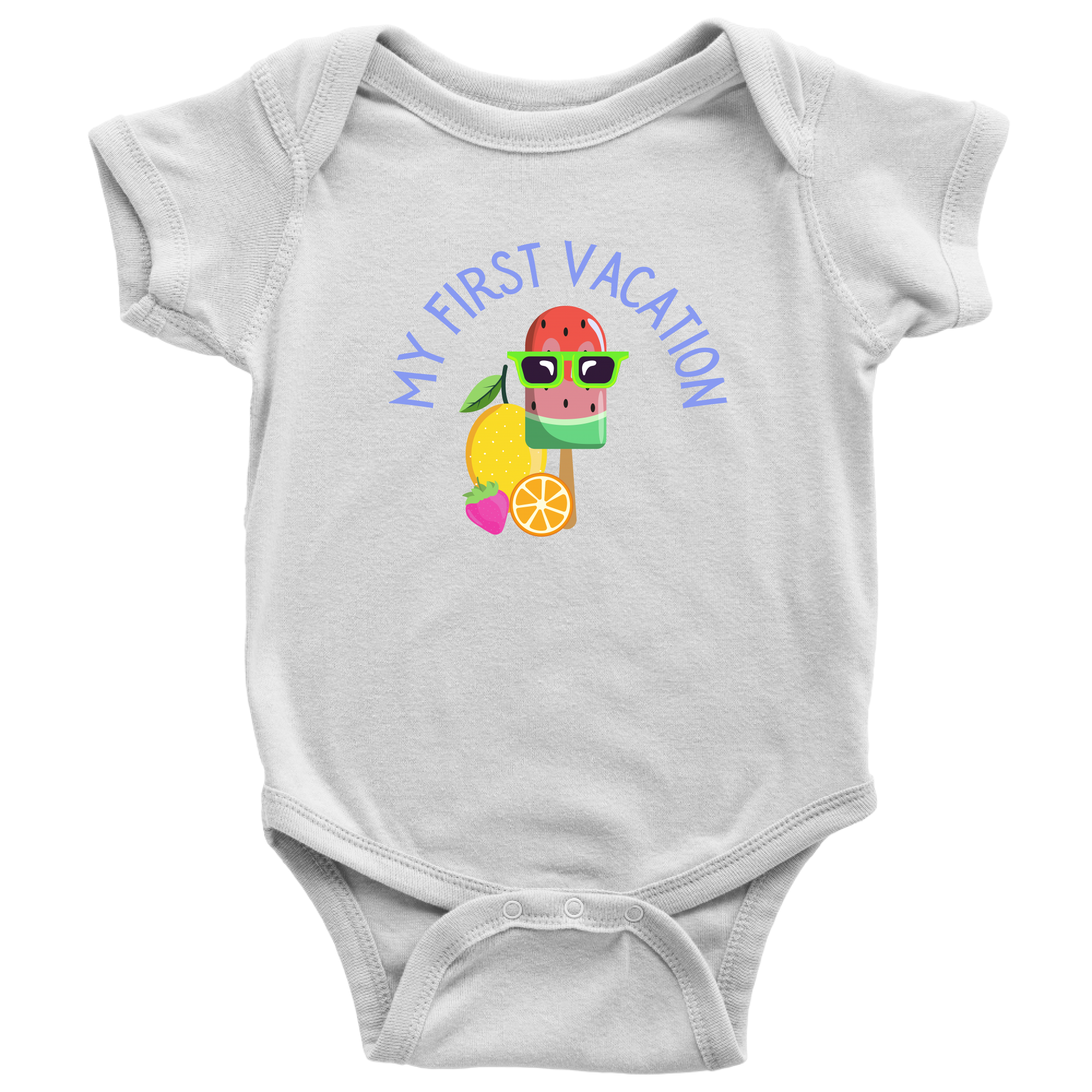 My Son's First Vacation Cute Dad & Me Matching Set