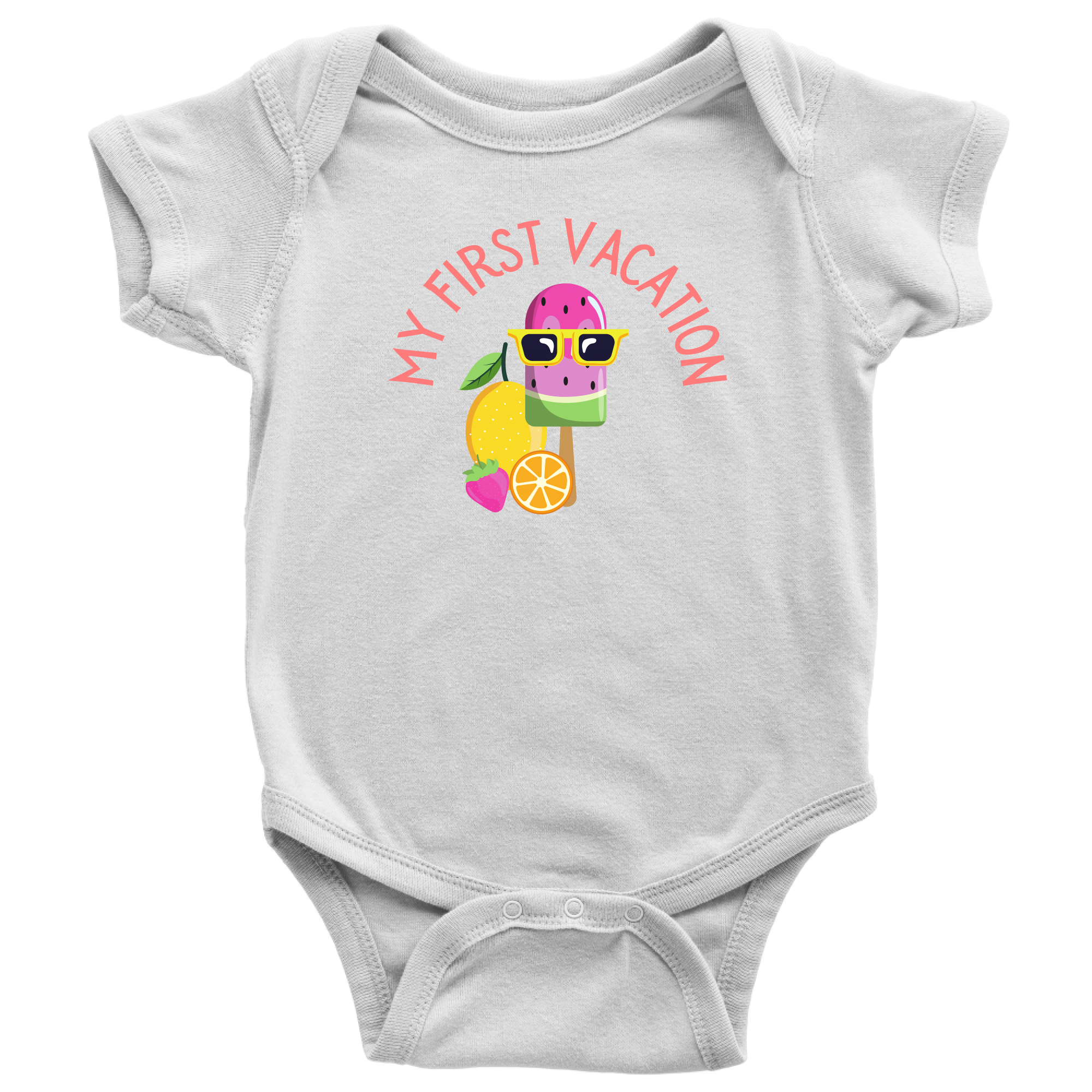 My Daughter's First Vacation Cute Mom & Me Matching Set