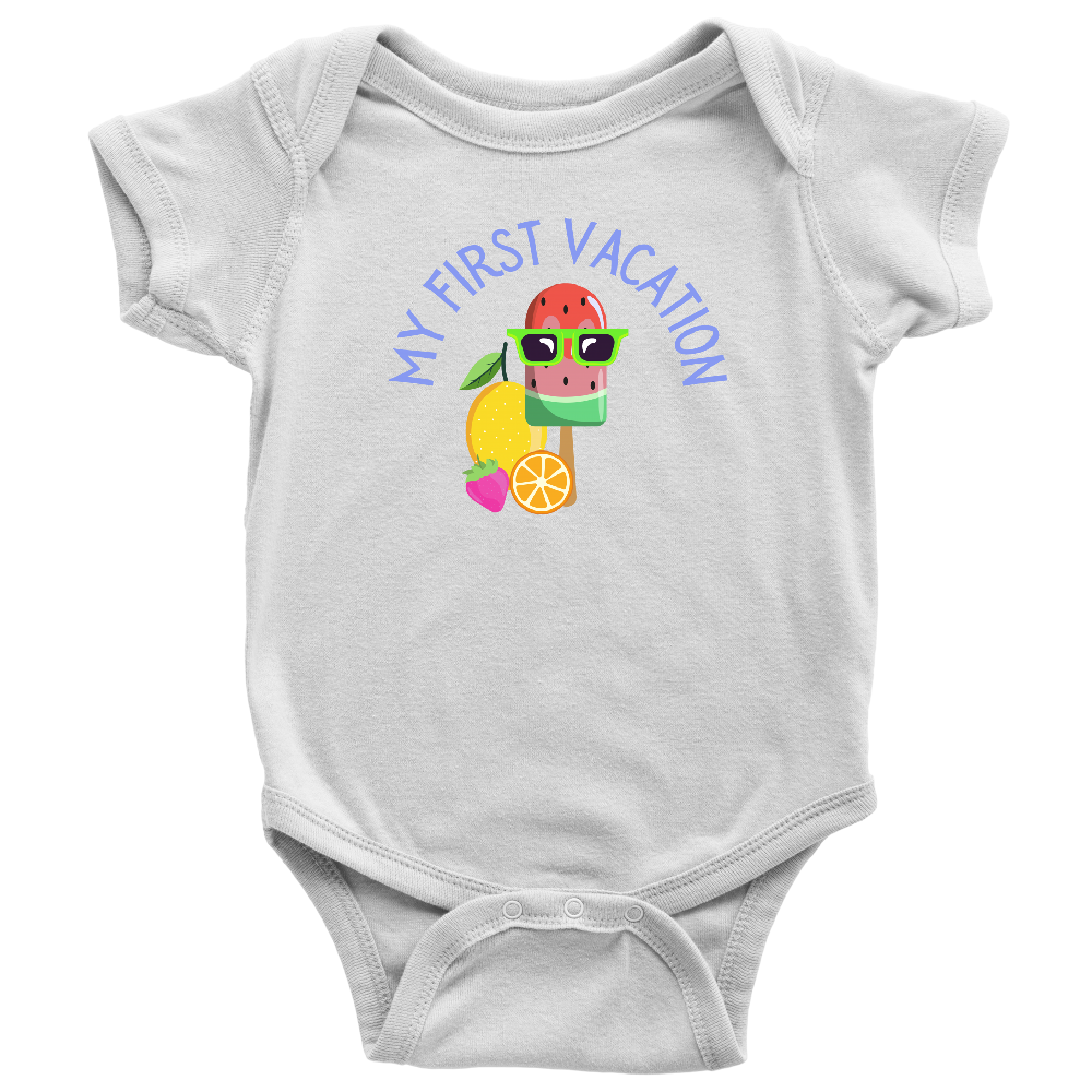 My Son's First Vacation Cute Mom & Me Matching Set