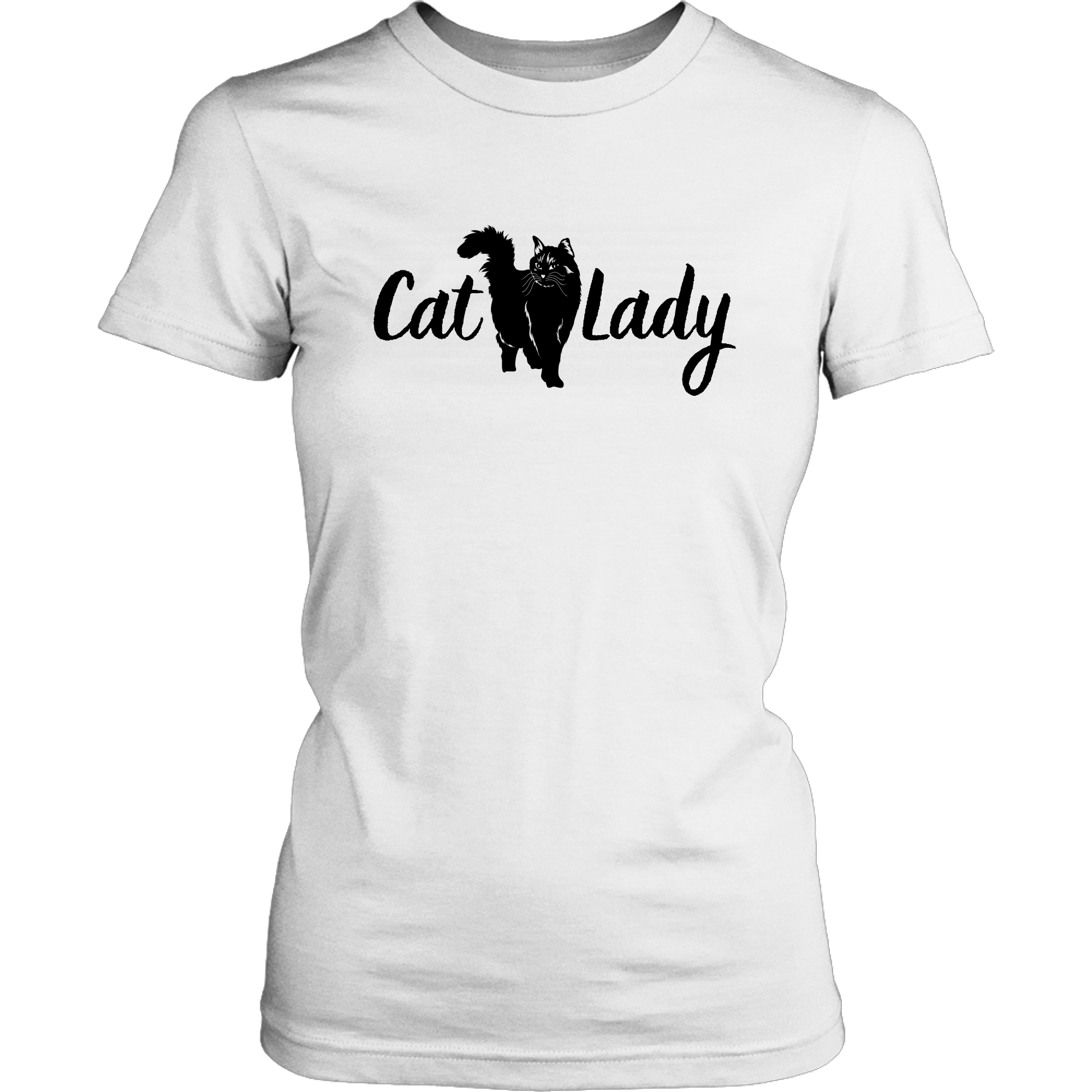 Don't Mess With the Chic Cool Cat Lady T-Shirt Set