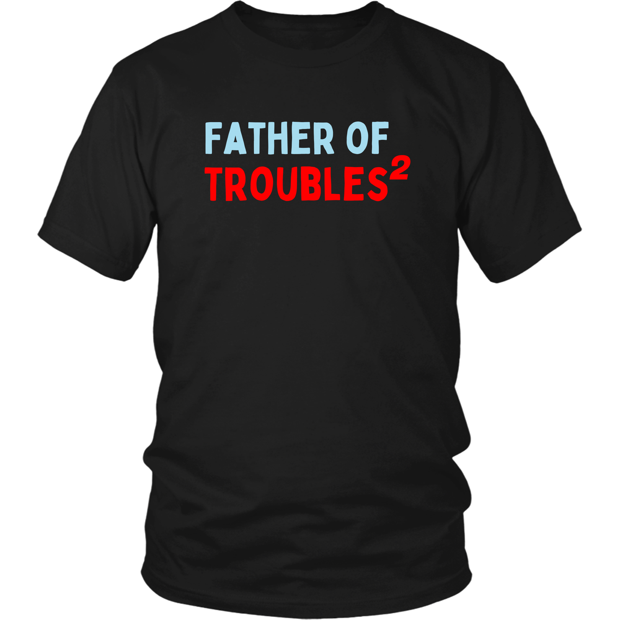 Double Trouble Twin Siblings Parents T-Shirt Set