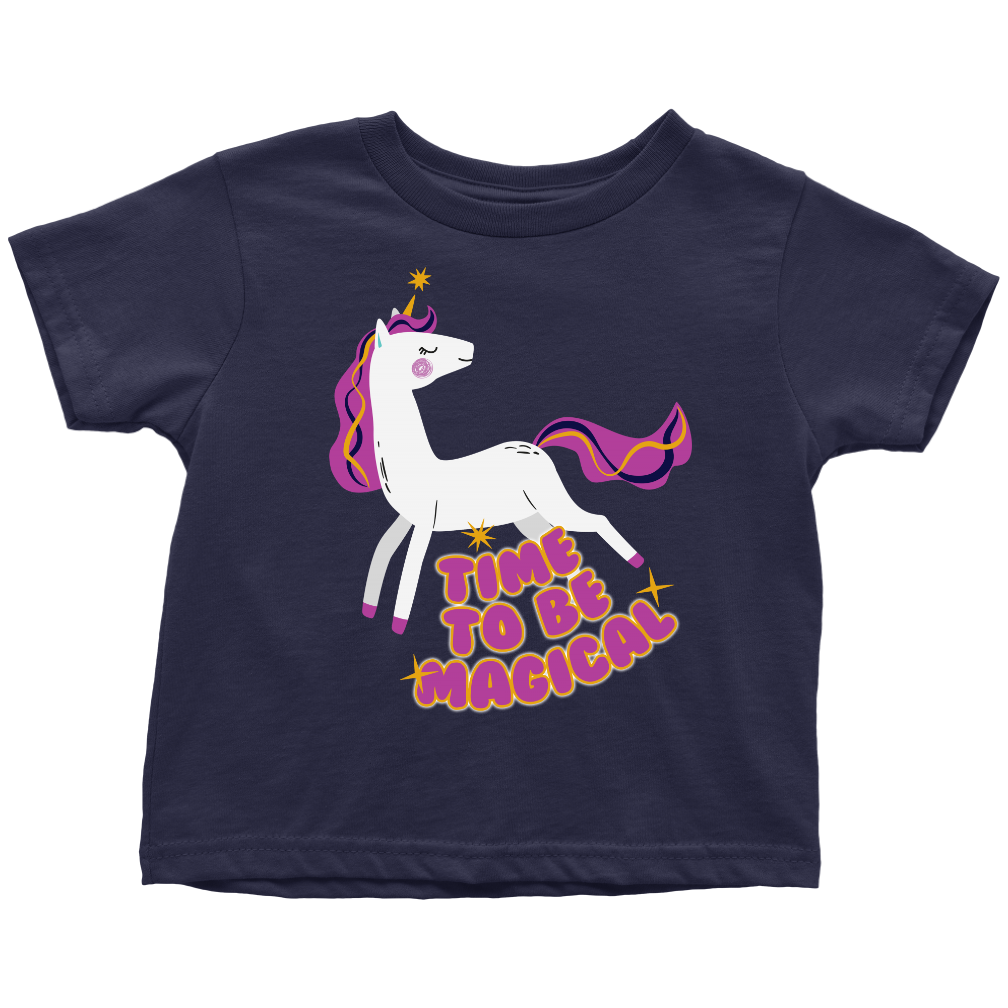 Time to be Magical Unicorn Mom + Me T-Shirt Set