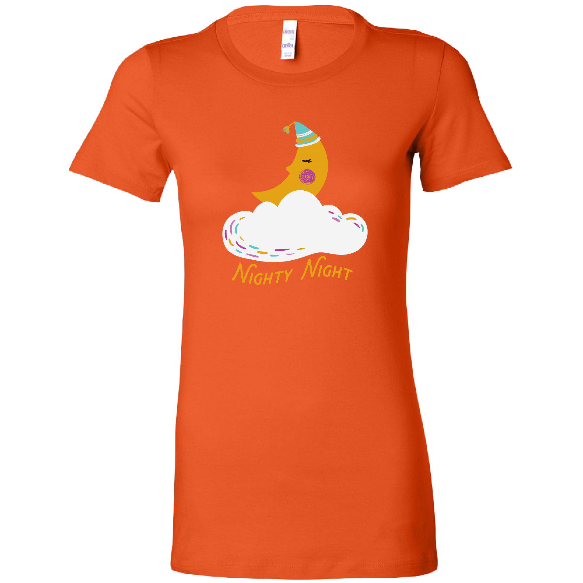 Nighty Night Sleepy Moon Mom & Me PJ T-Shirt Set