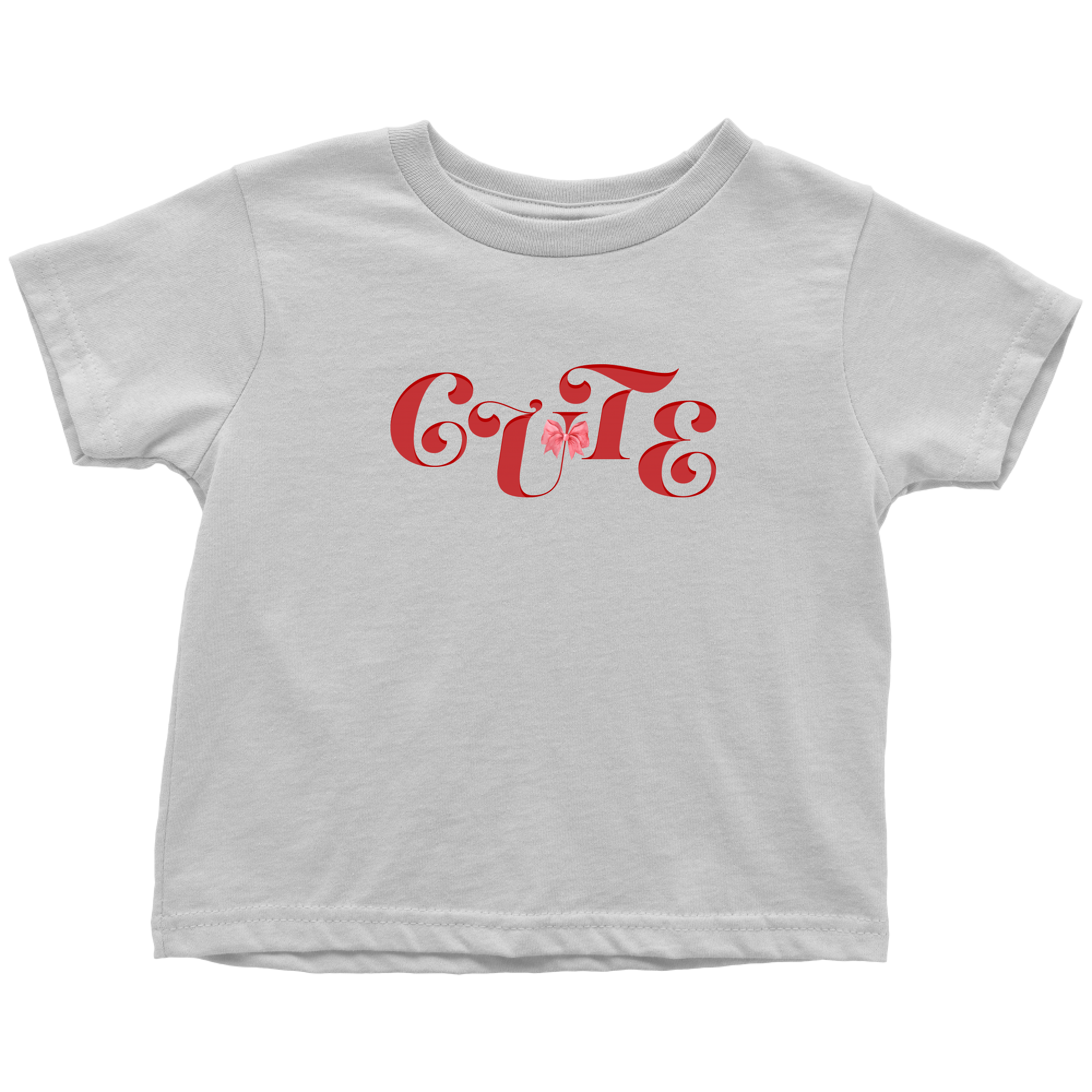 Cute with Ribbon Mom & Me T-Shirt Set
