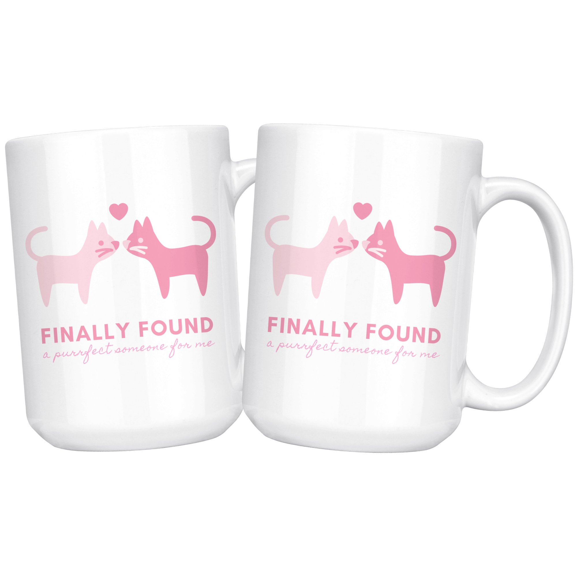 Finally Found the Purrfect Someone For Me Couple Mug