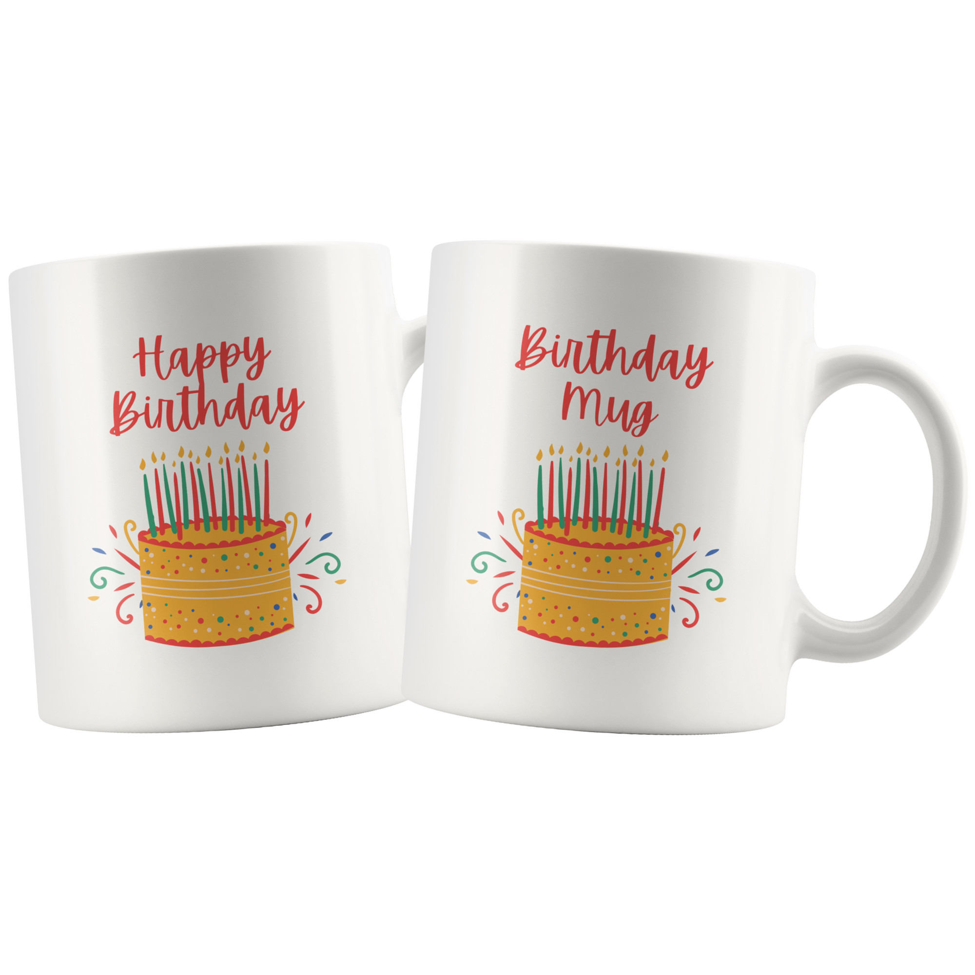 Happy Birthday Birthday Mug Set Combo