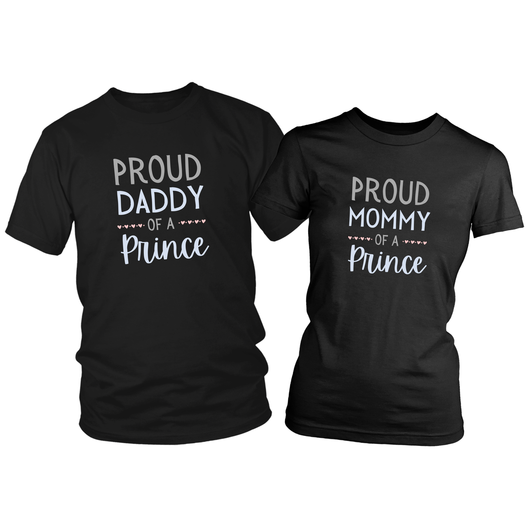 Proud Parents of a Prince Shirt Set Combo
