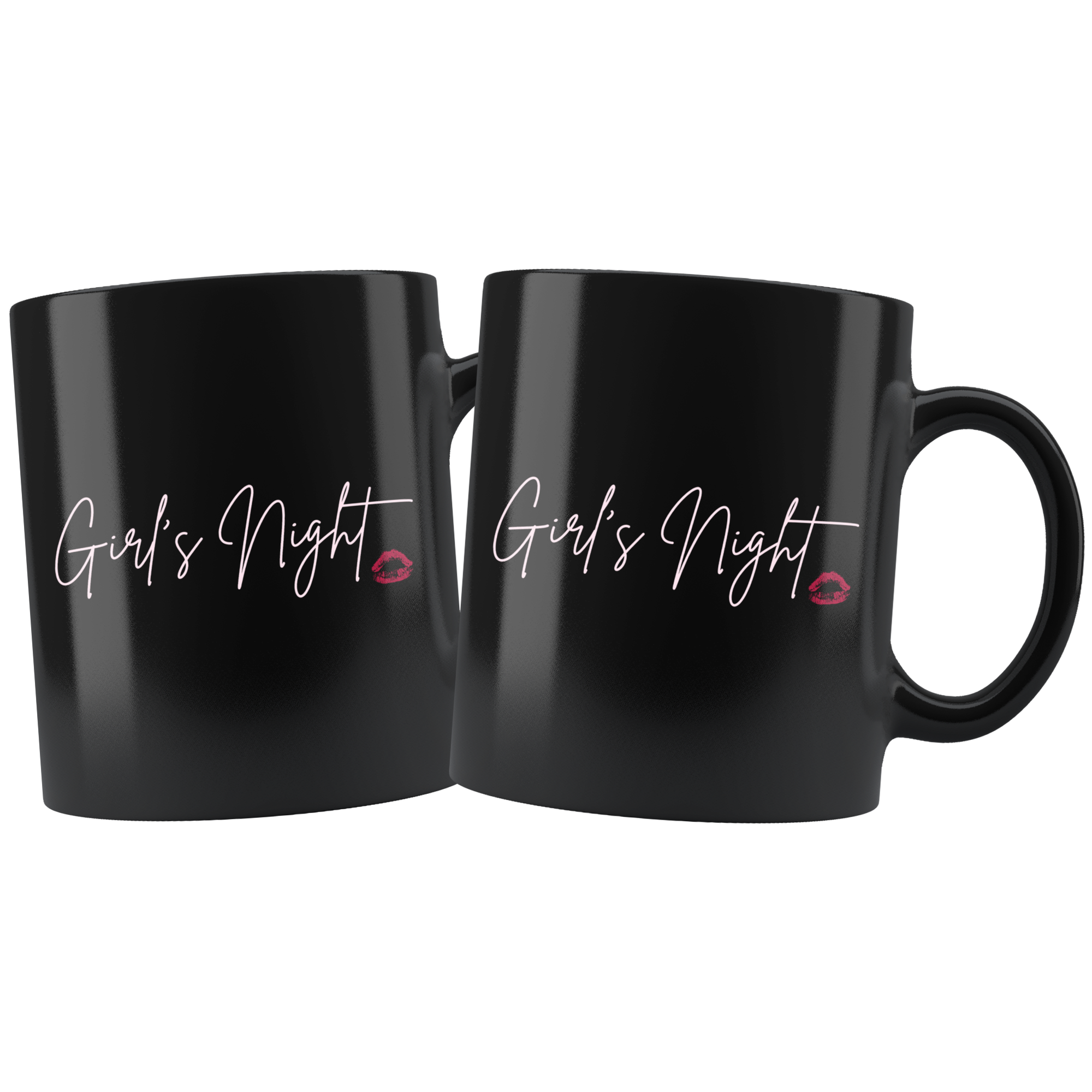 Girl's Night Cute Matching Mug Set