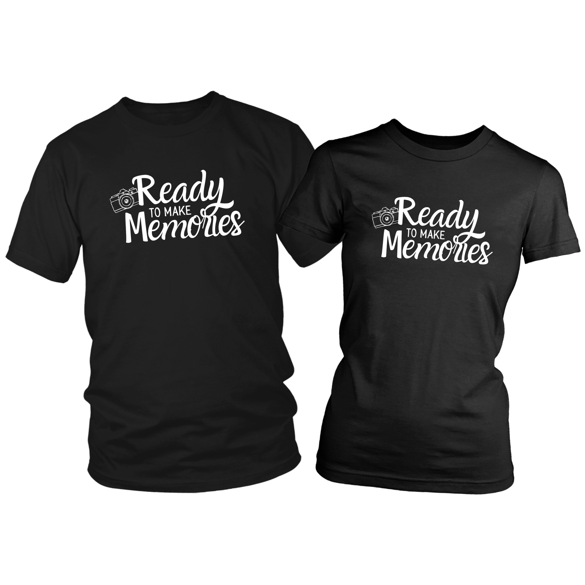 Ready to Make Memories Camera Matching T-Shirt Set