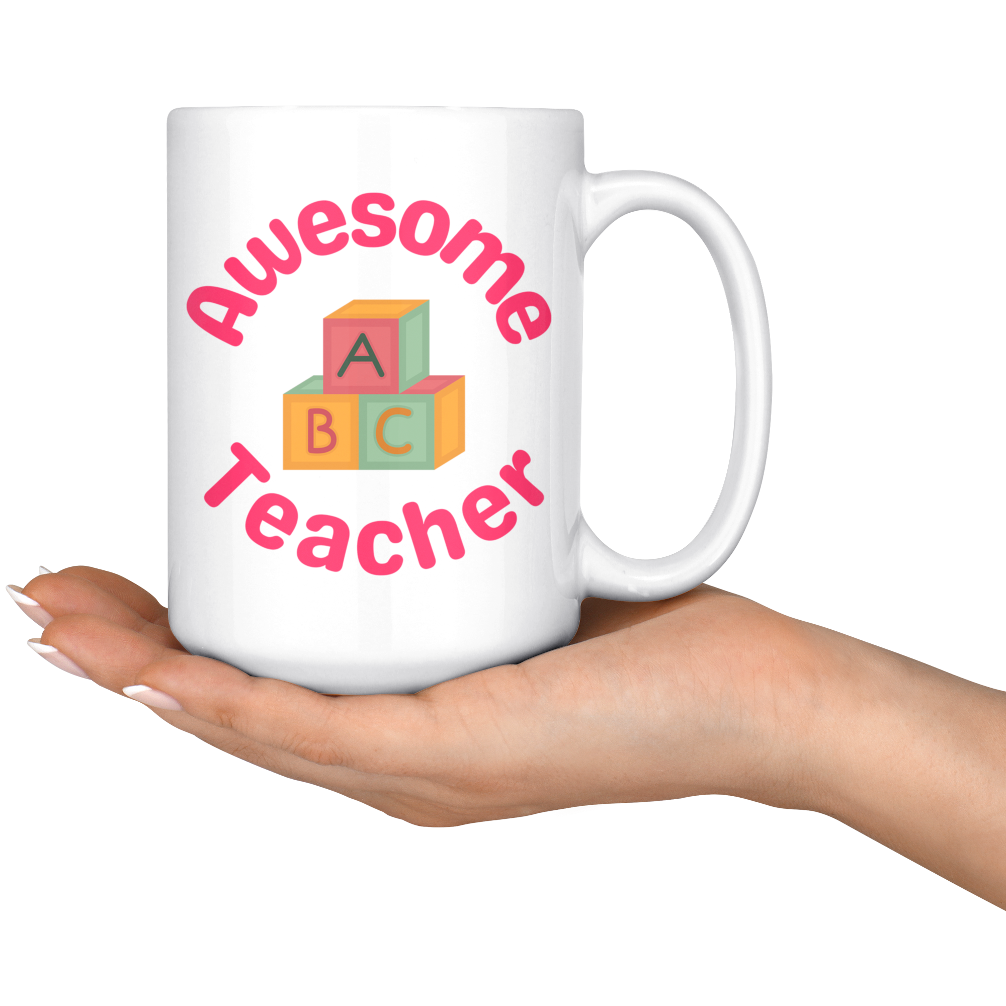 Awesome Student and Teacher Mommy & Me Mug Set