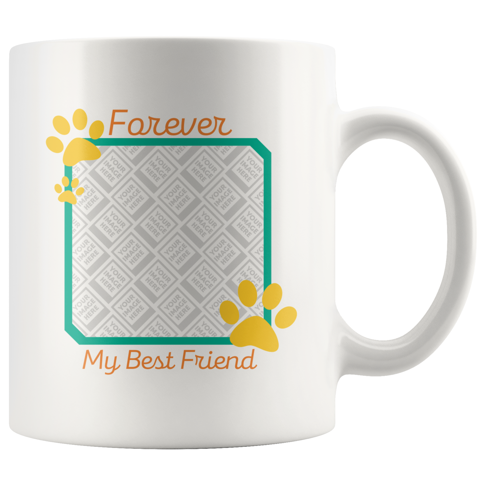 Forever Best Friend Pet Memory Personalized Mug