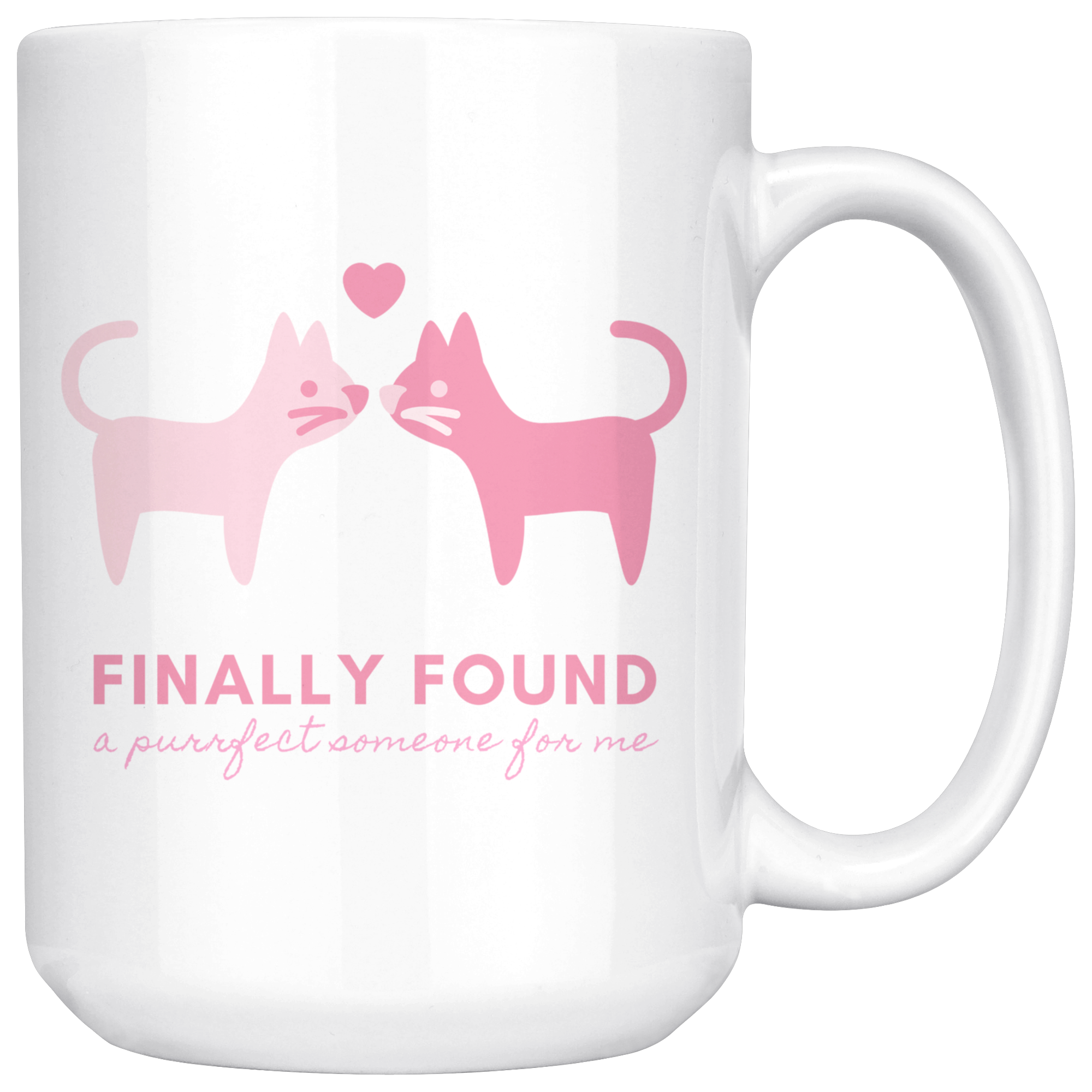 Finally Found the Purrfect Someone For Me Couple Mug