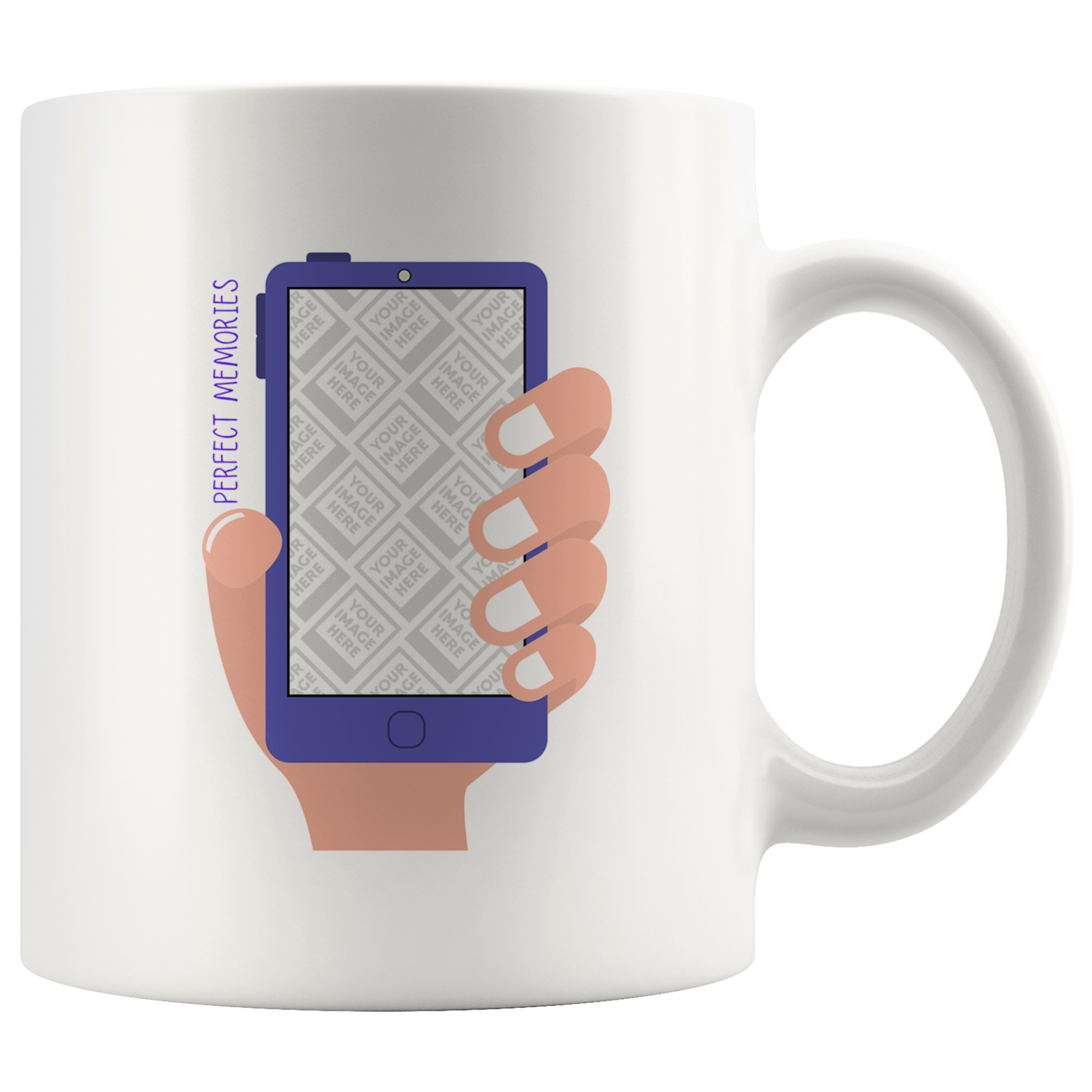 Perfect Memories Travel Vacation Personalized Mug