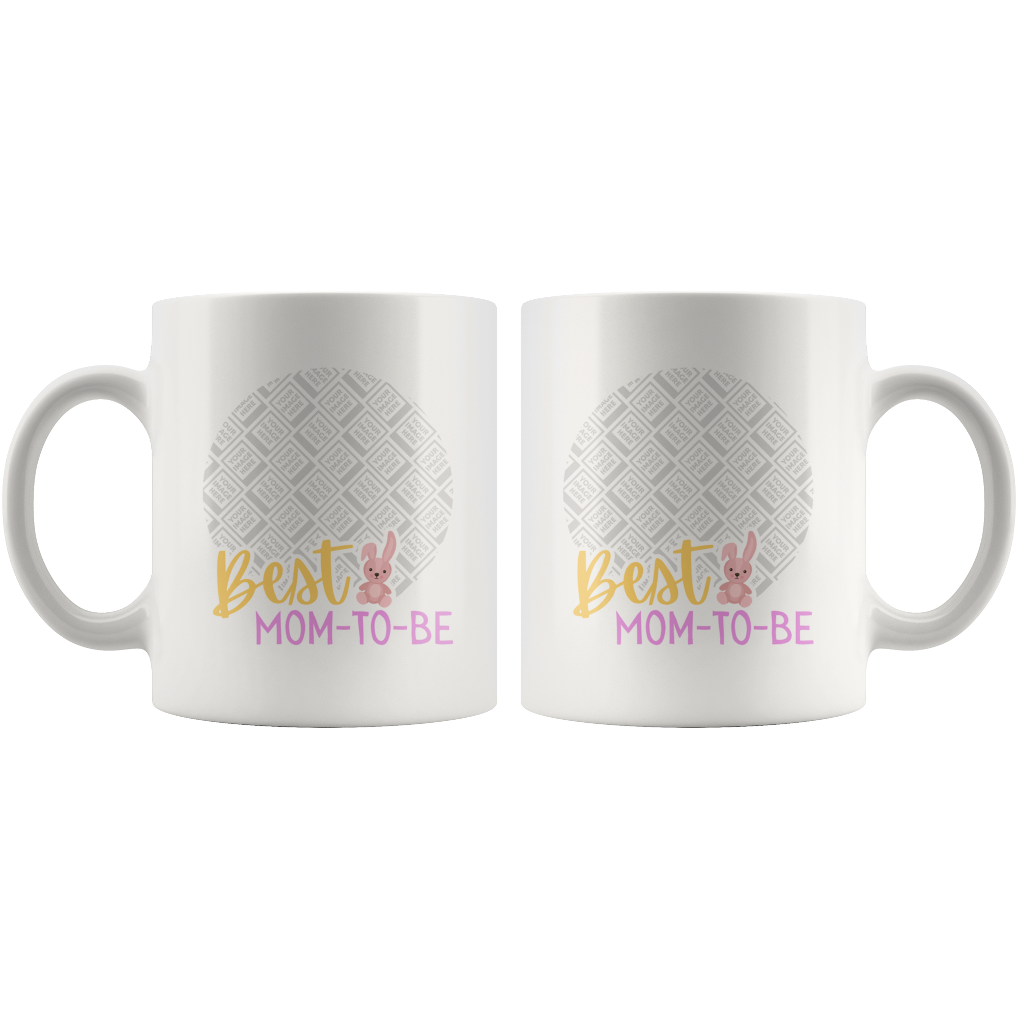 Best Mom-To-Be Bunny Personalized Mug