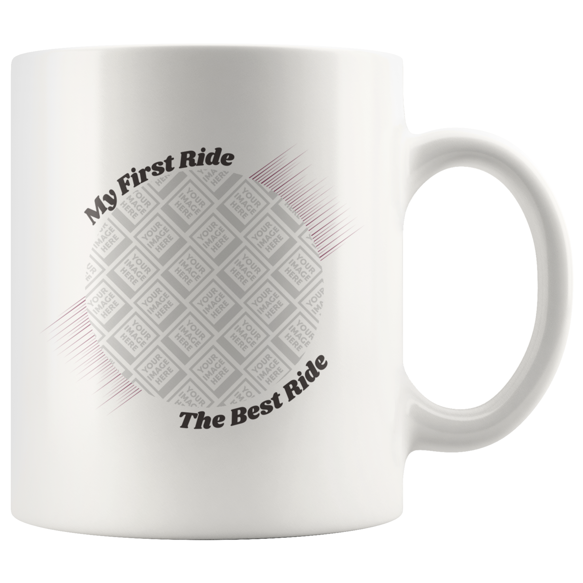 My First Ride The Best Ride Personalized Mug