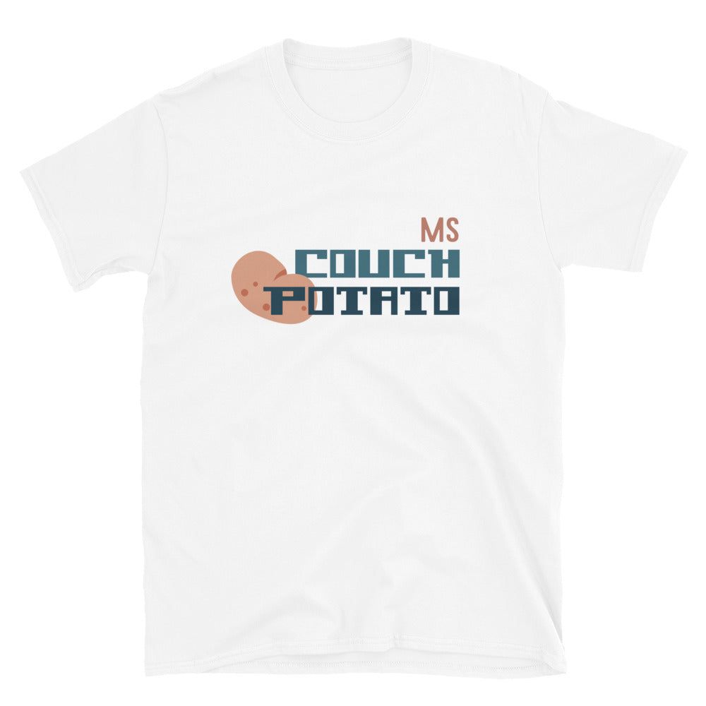 Ms Couch Potato Couples Unisex T-Shirt