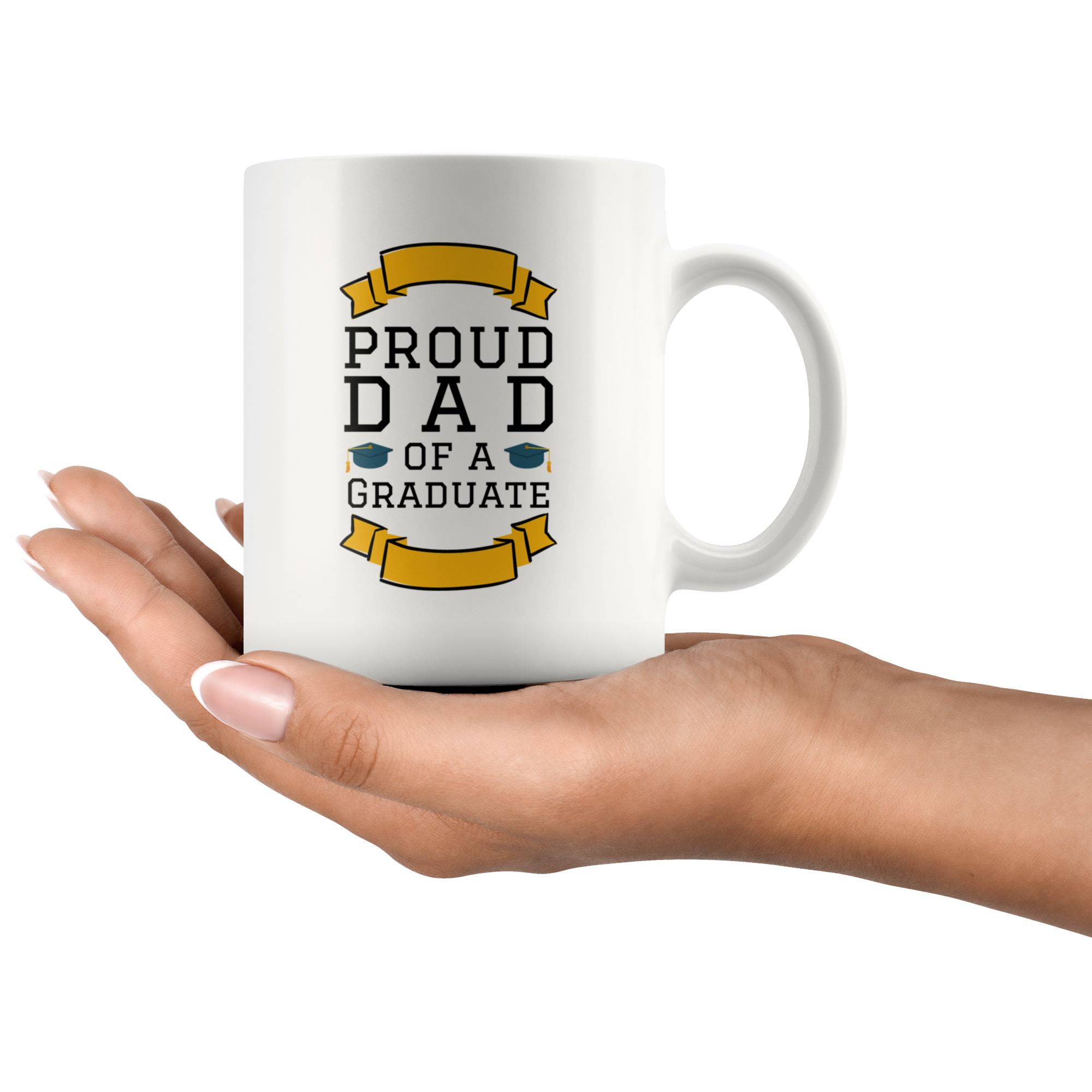 Proud Mom & Dad of a Graduate Mug Set Combo