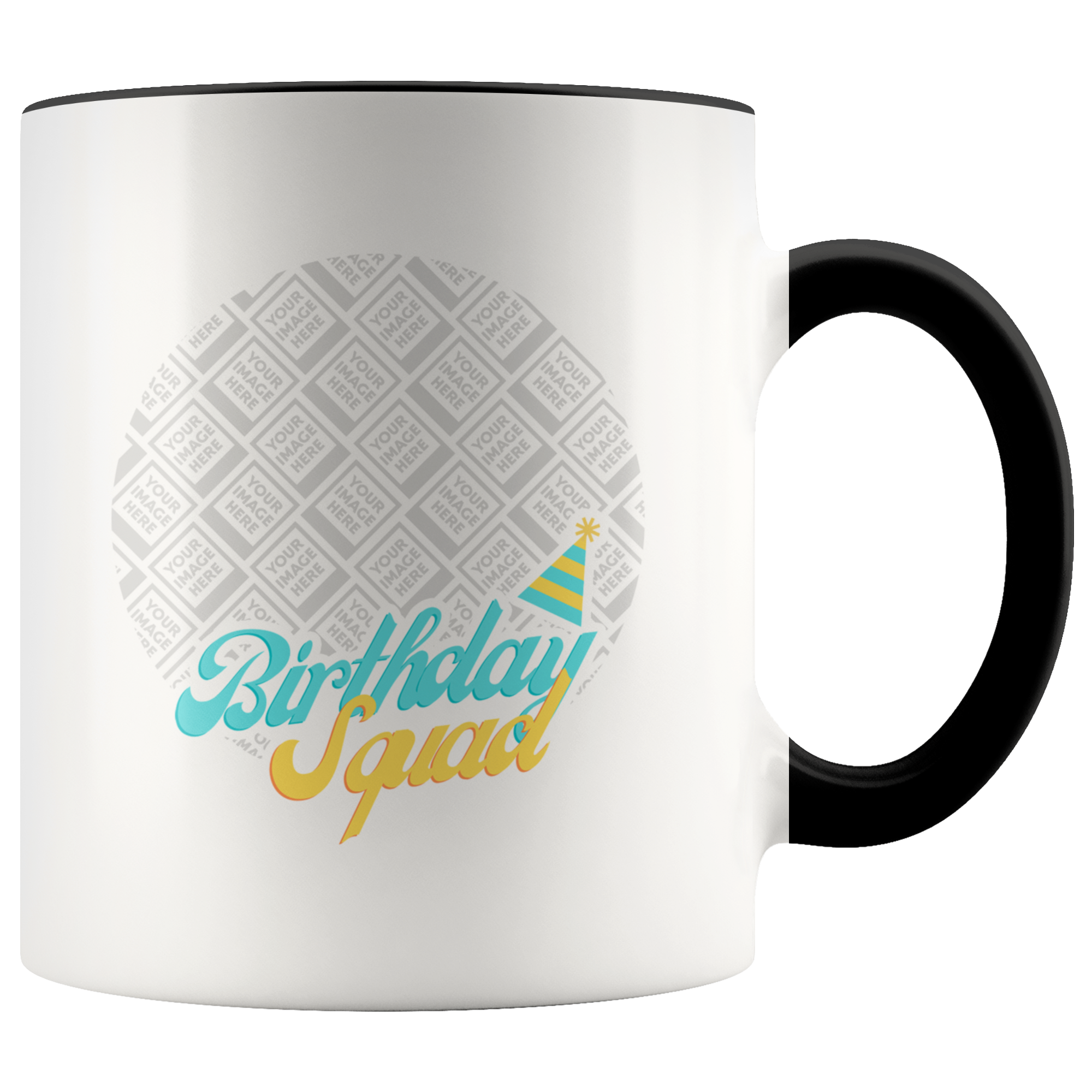 Birthday Squad Celebration Team Personalized Mug