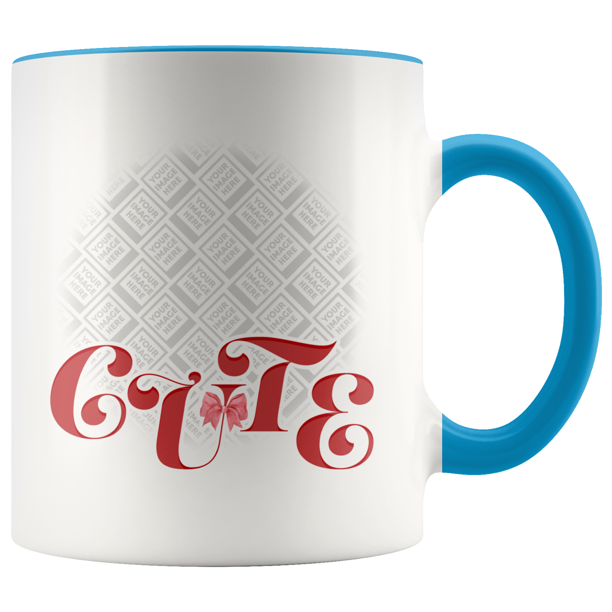 Cute with Ribbon Personalized Mug
